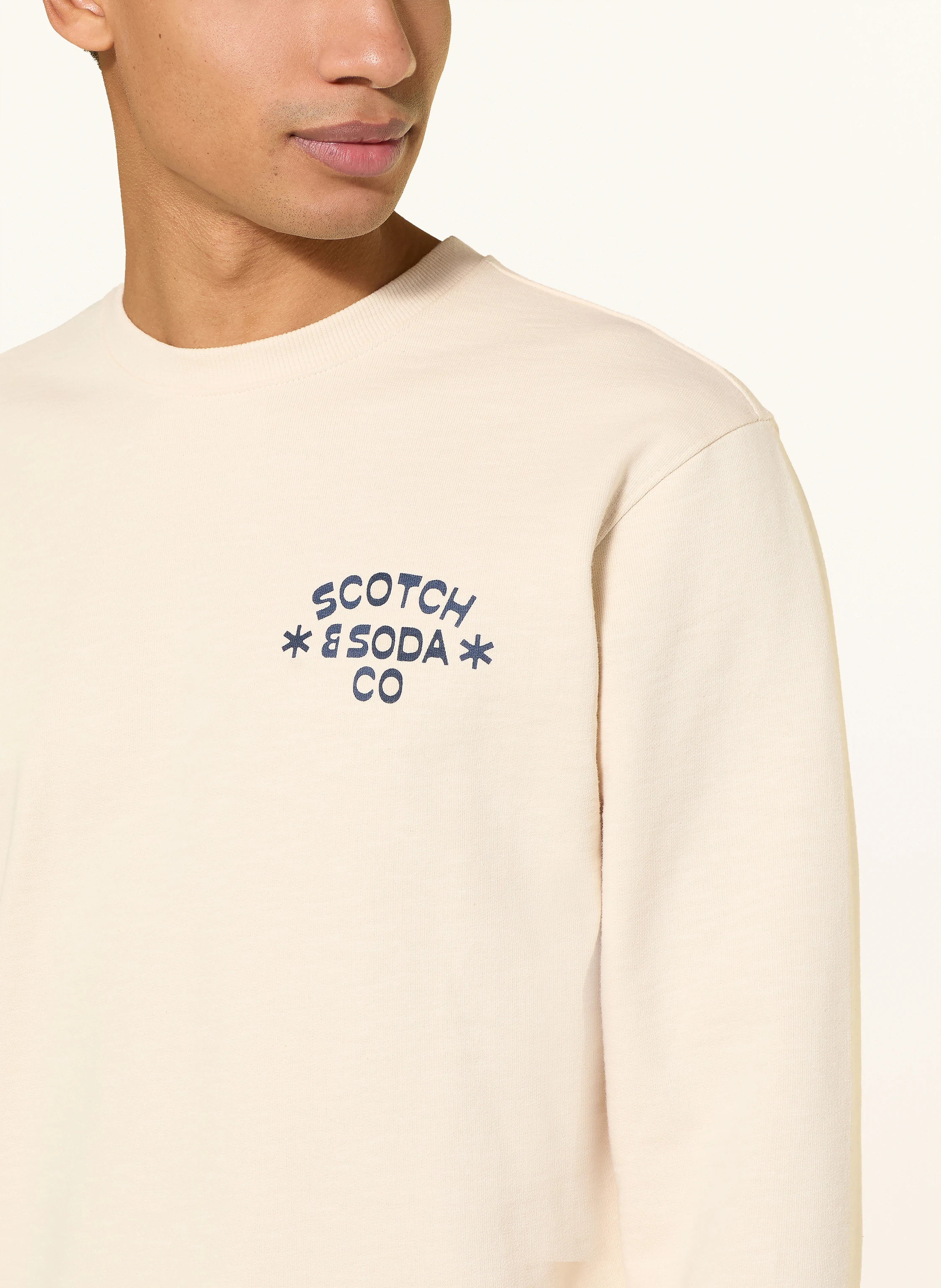 SCOTCH & SODA sweatshirt: CAMEL