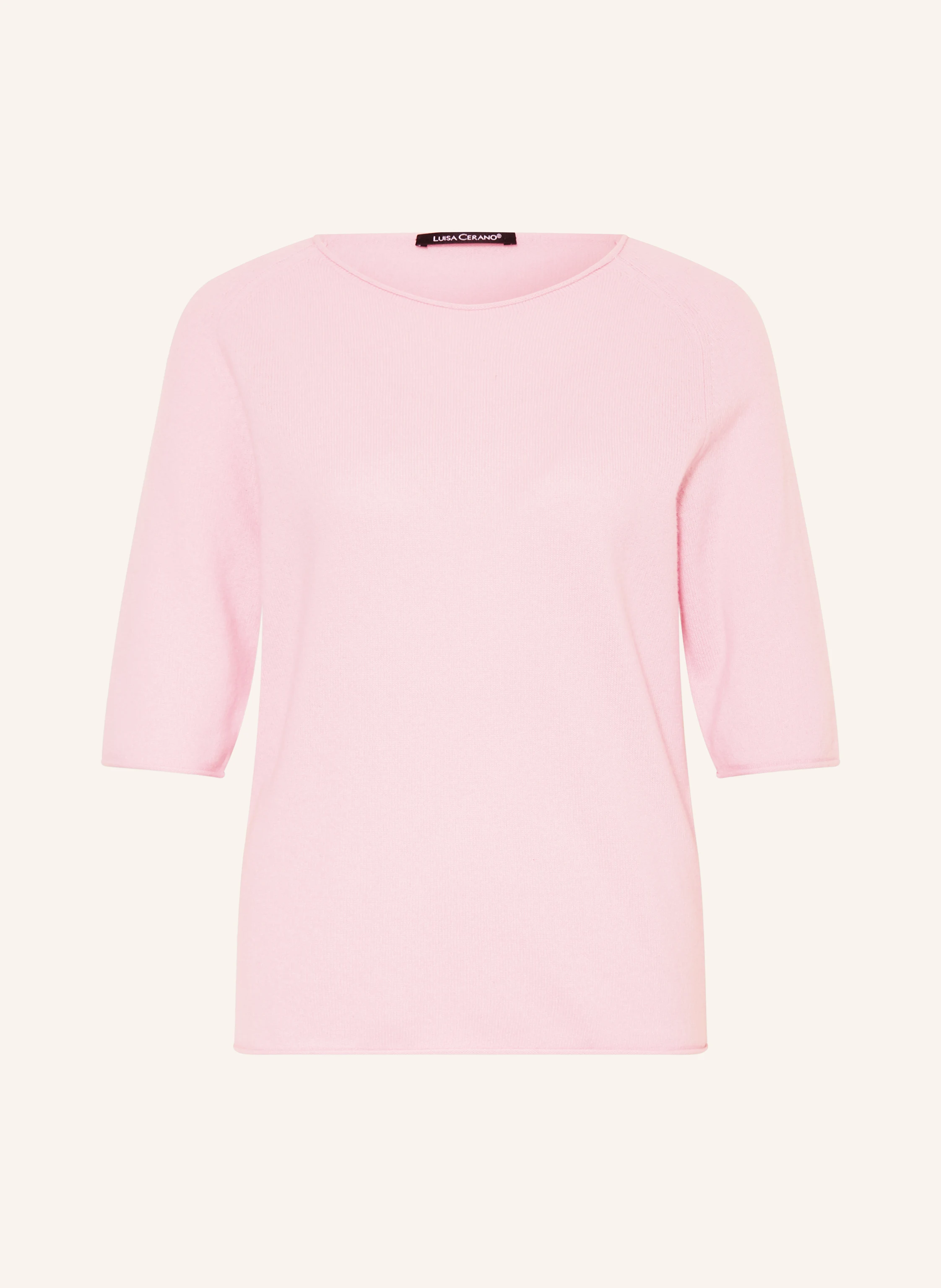 LUISA CERANO Knit shirt: LIGHT PINK