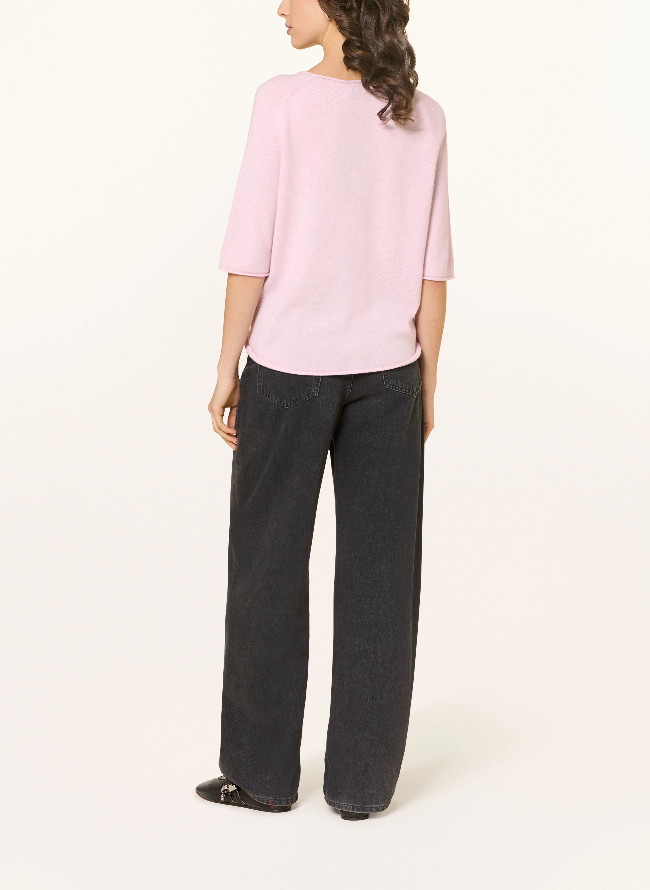 LUISA CERANO Knit shirt: LIGHT PINK