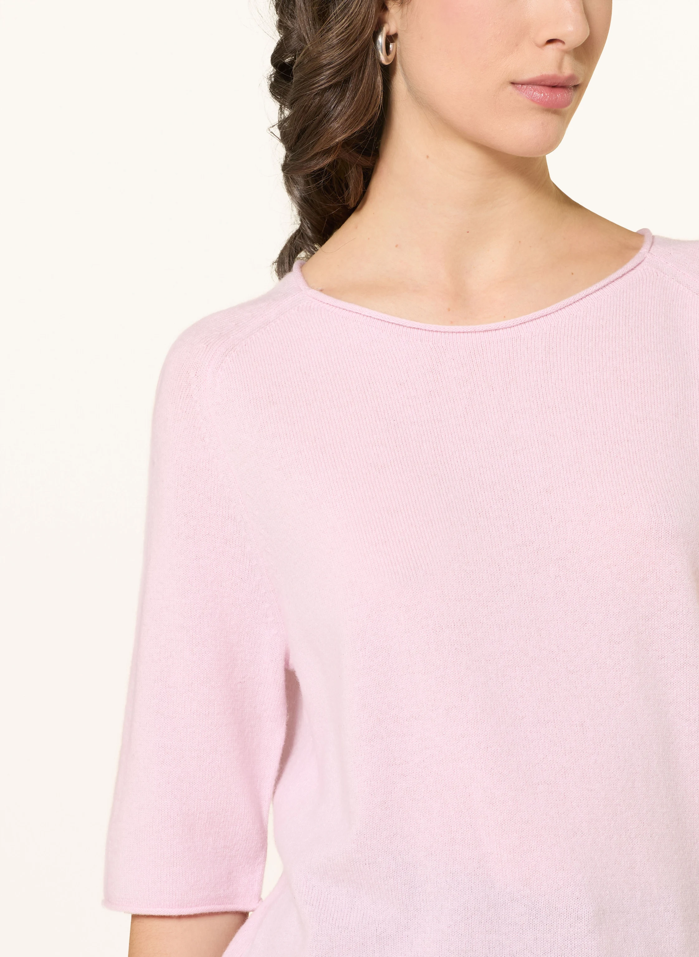 LUISA CERANO Knit shirt: LIGHT PINK