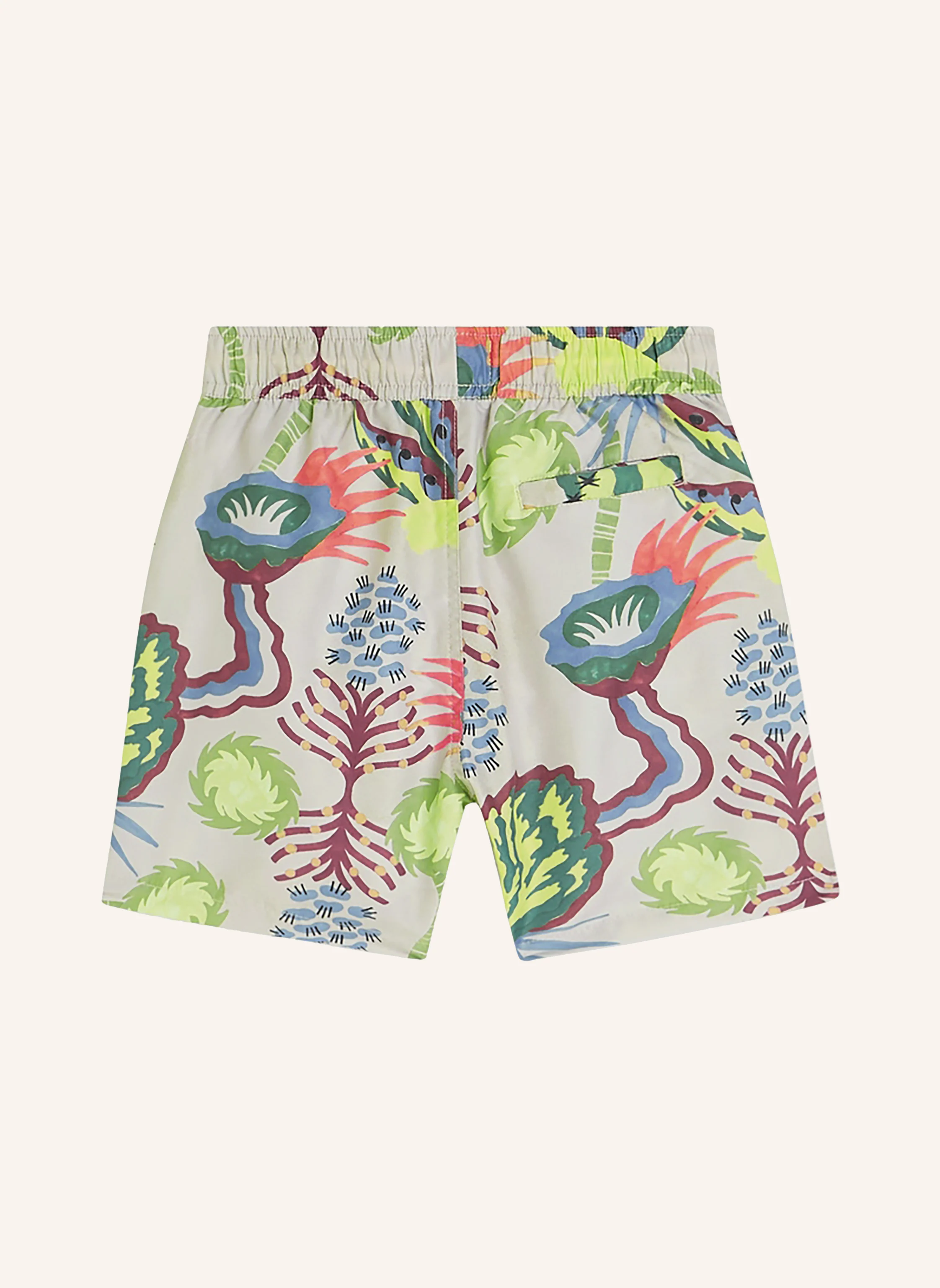 SCOTCH & SODA Badeshorts: BEIGE / GRØN / BLÅ