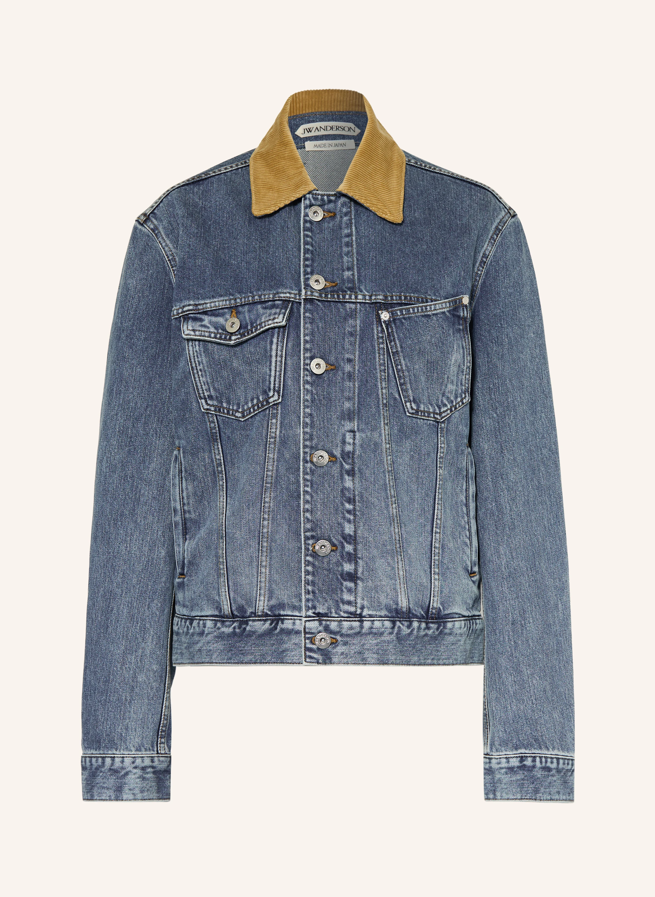 ジャケット・アウター JW Anderson Patchwork Denim Jacket JW ANDERSON denim jacket in blue