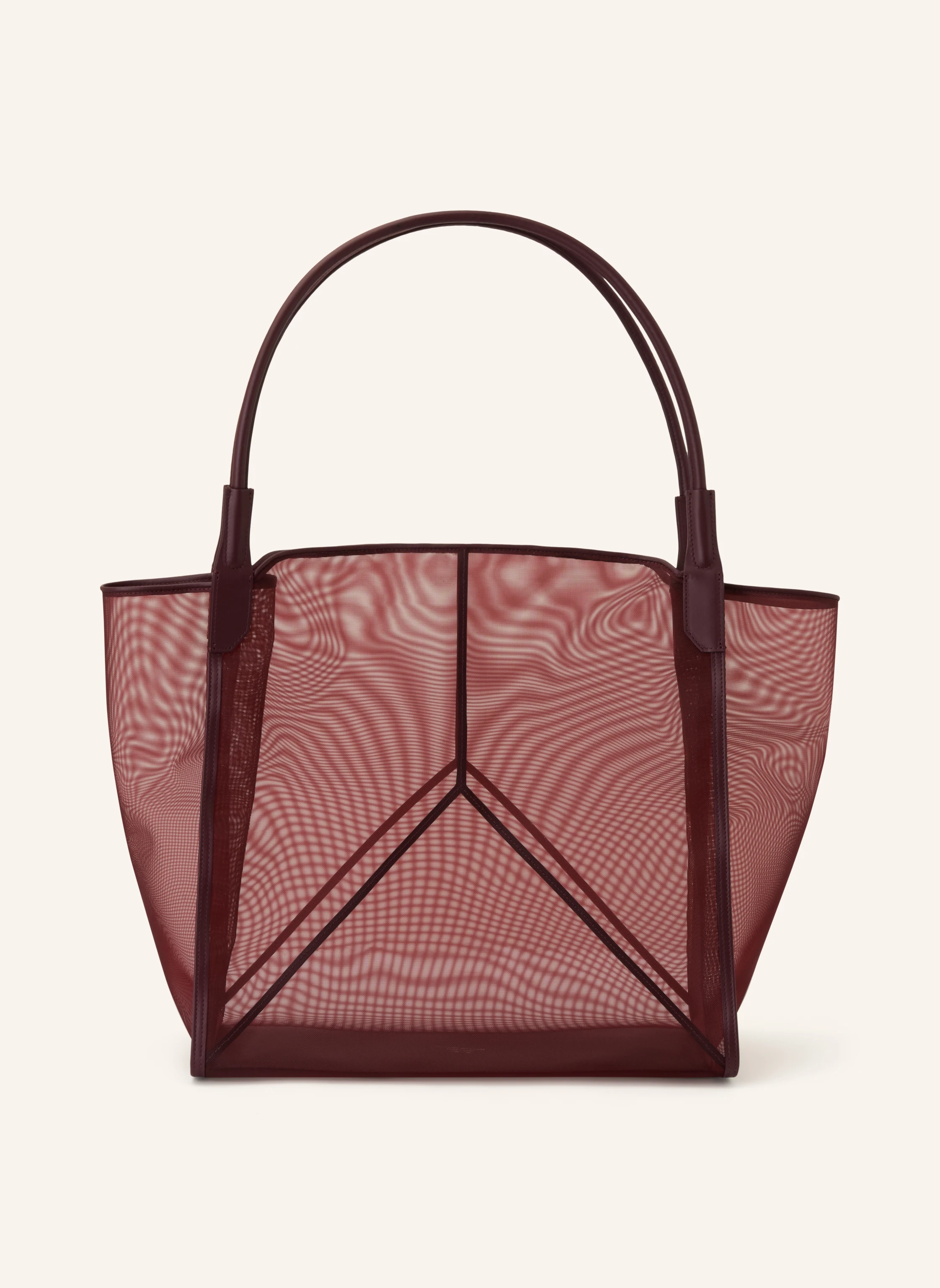 VICTORIA BECKHAM Shopper VICTORIA: DARK RED