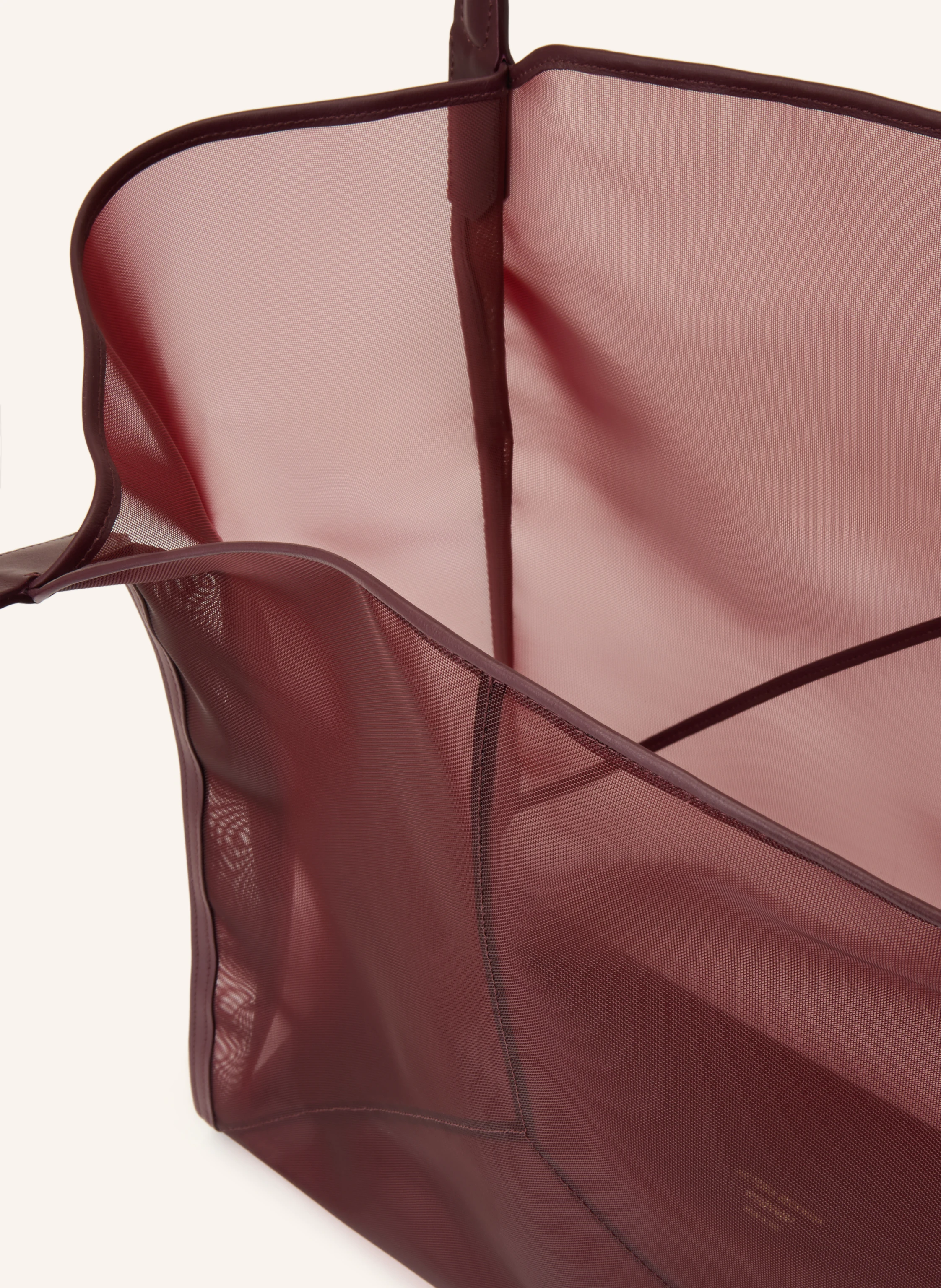 VICTORIA BECKHAM Shopper VICTORIA: DARK RED