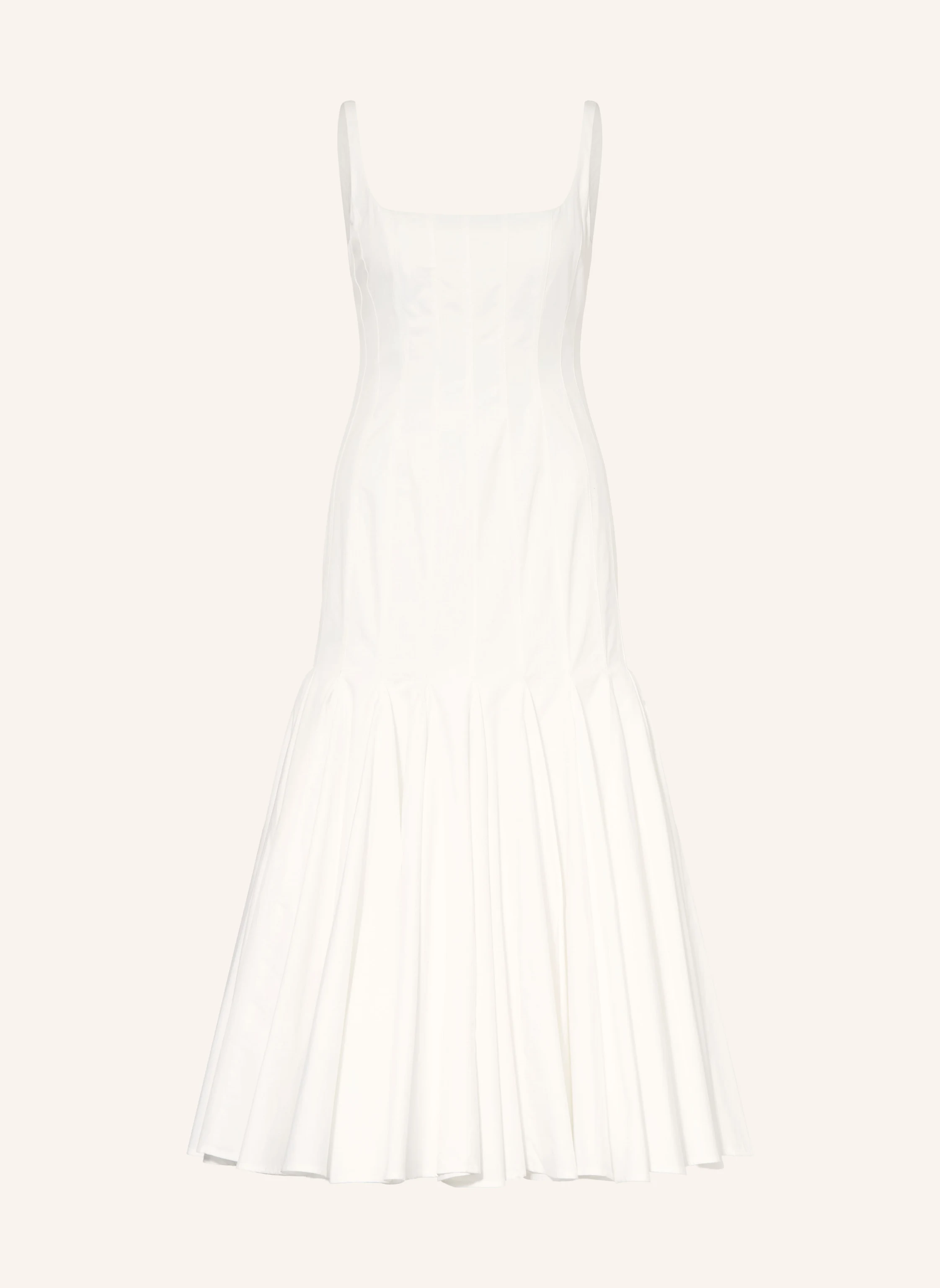 JACQUEMUS Cocktailkjole LA ROBE AGAVE: HVID