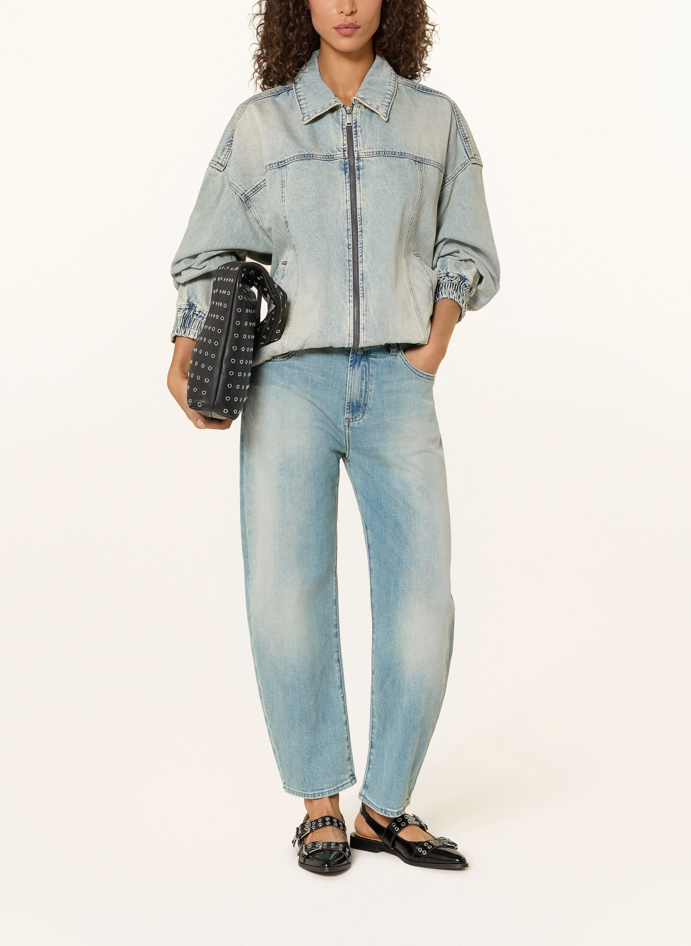 ELIAS RUMELIS Barrel-jeans YOANA: 1230 biosphere blue