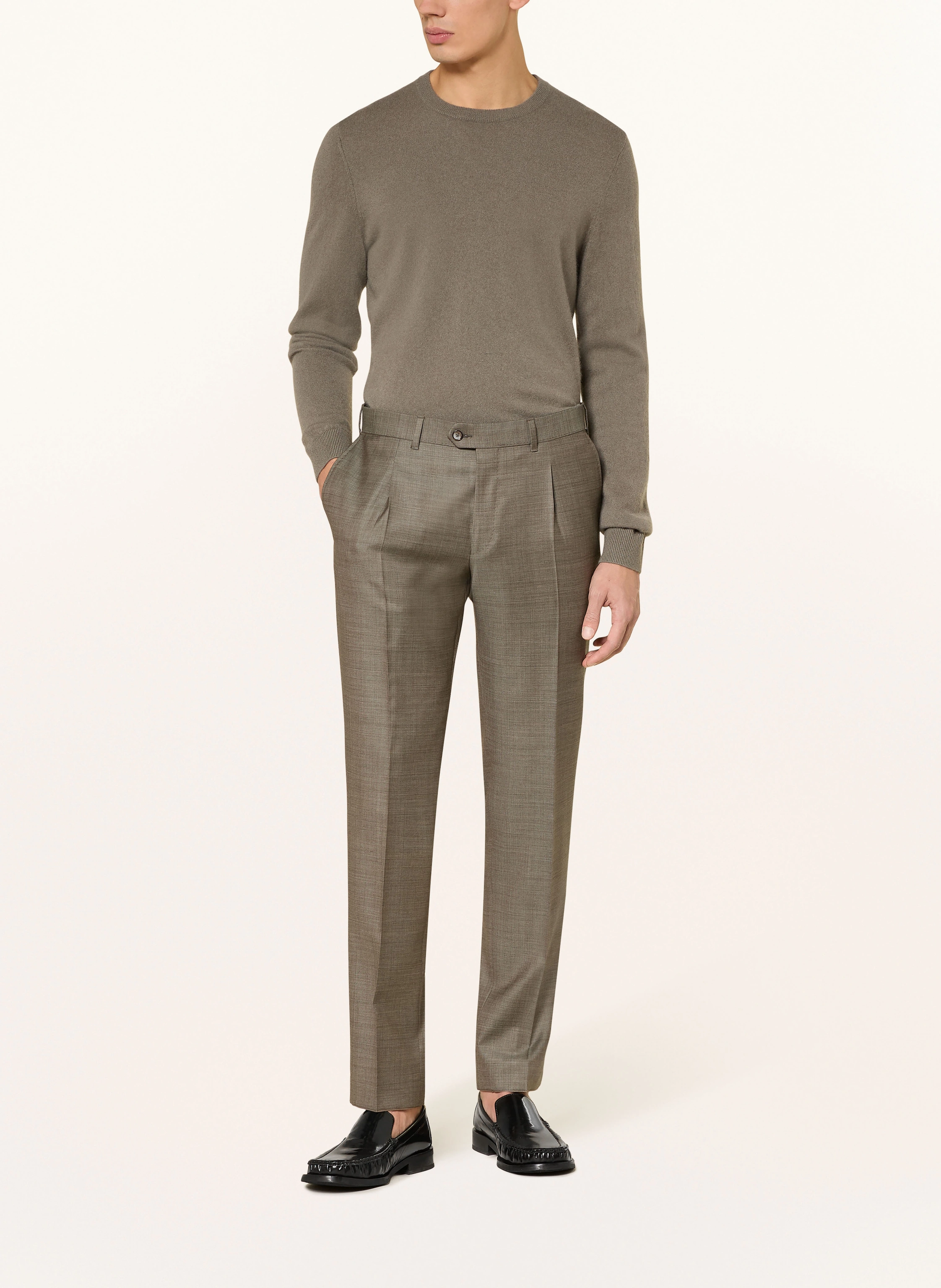 DRESSLER Regular fit suit pants: 066 1177