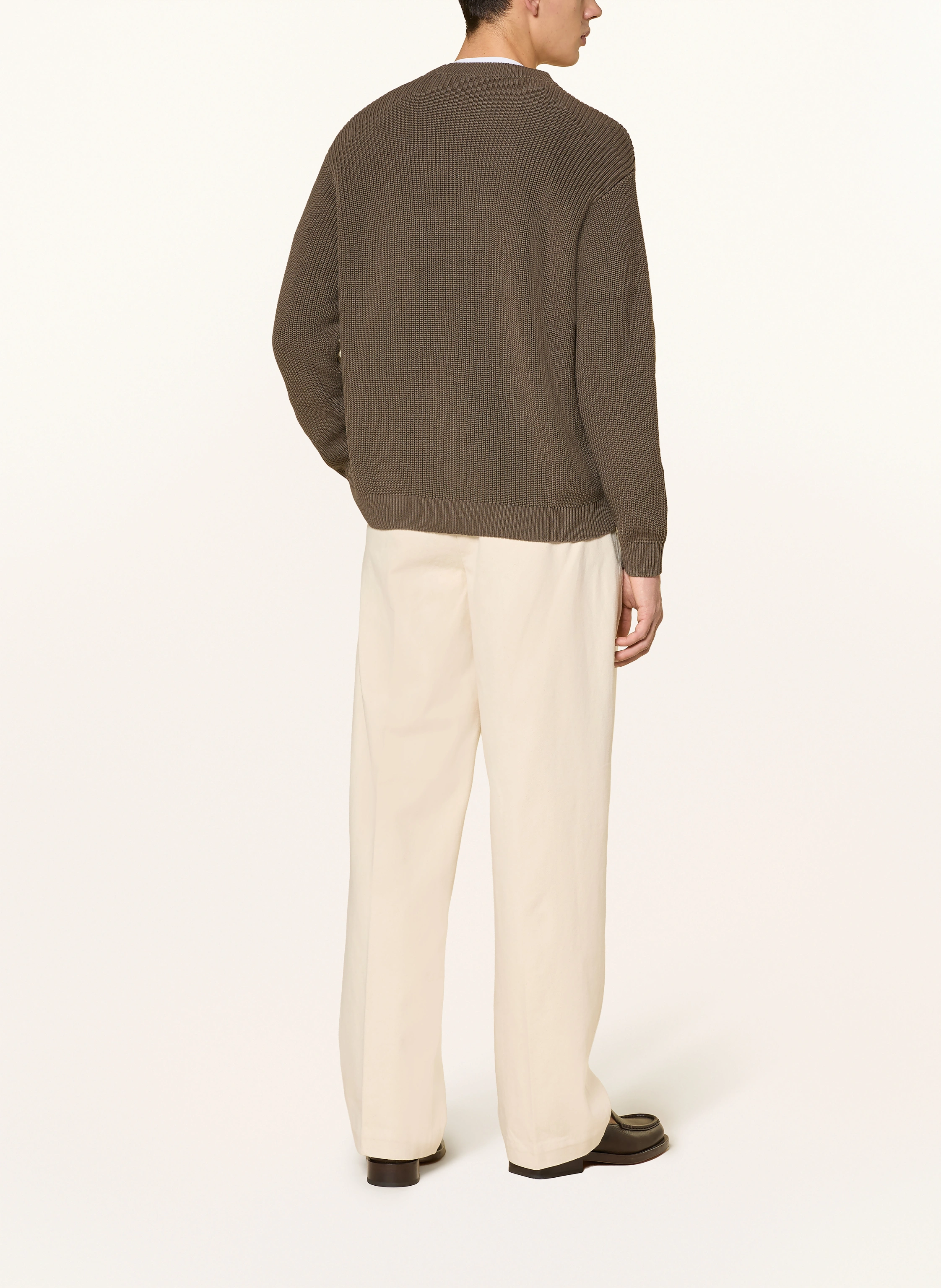 EMPORIO ARMANI sweater: DARK BROWN