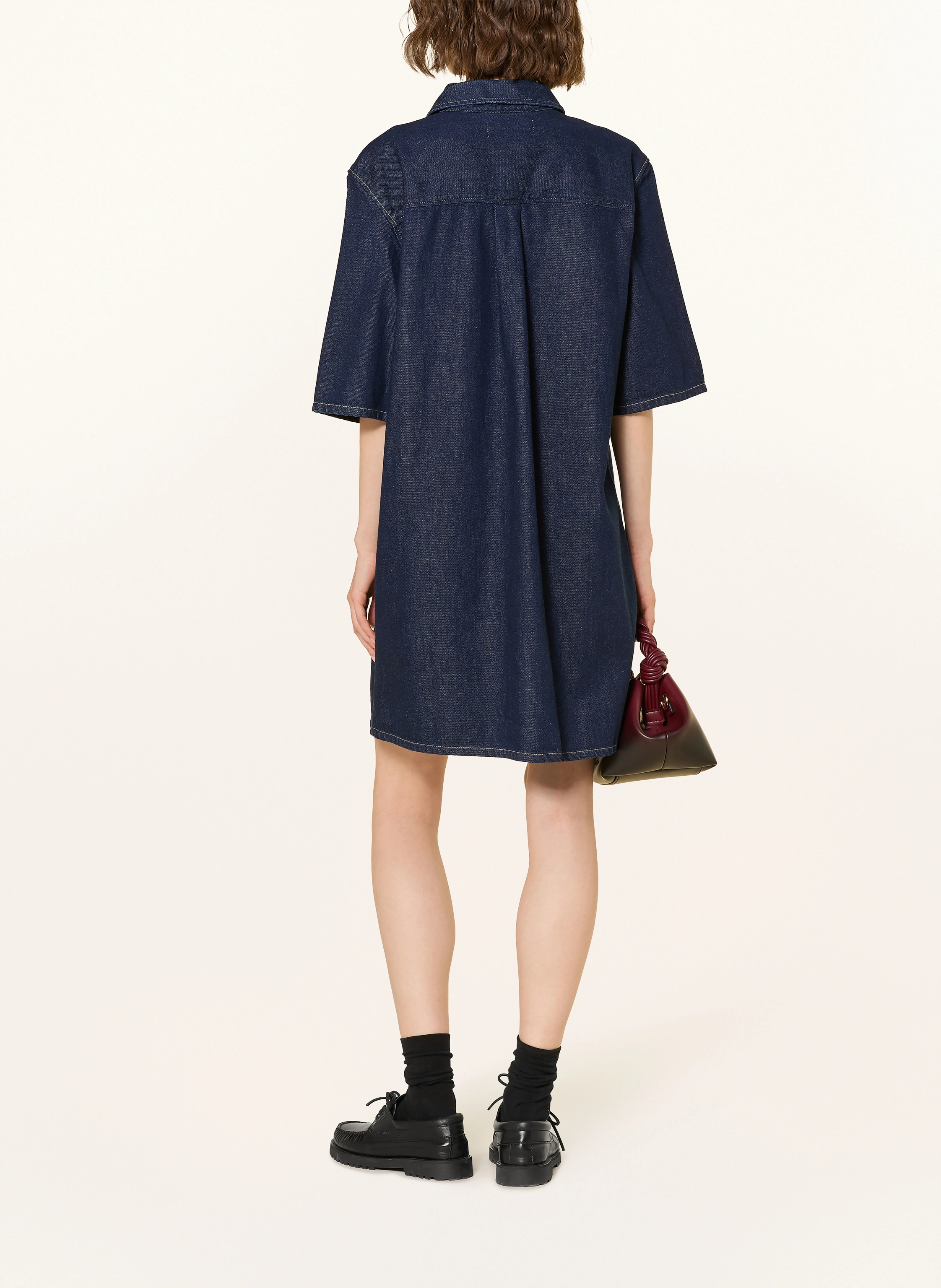 samsoe denim dress Buy SAMSOE SAMSOE Denim Shirt Dress - Blue At 34% Off