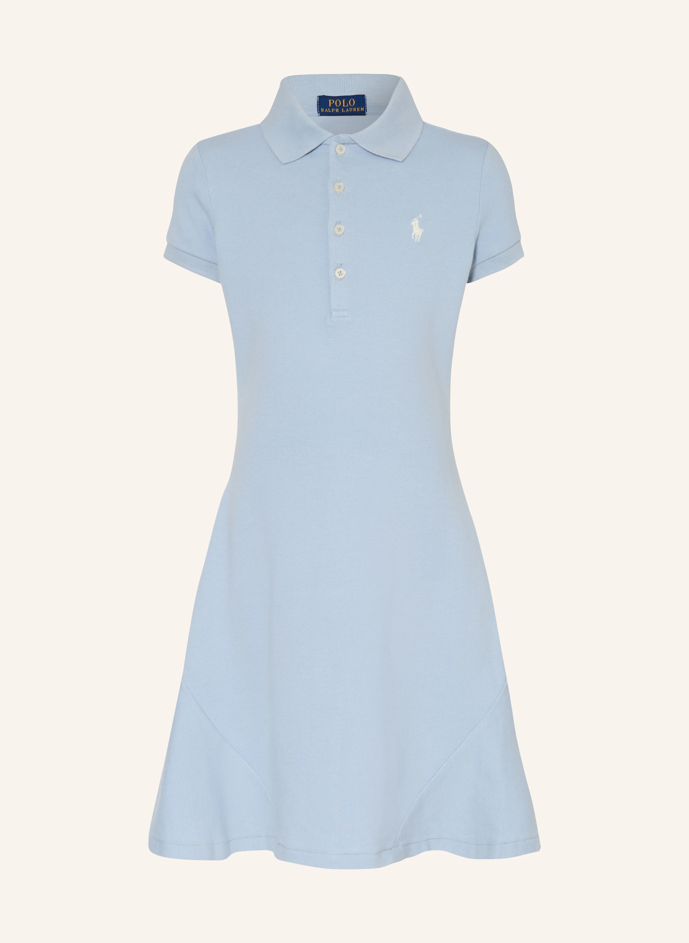 POLO RALPH LAUREN Rochie polo din piqué: ALBASTRU DESCHIS