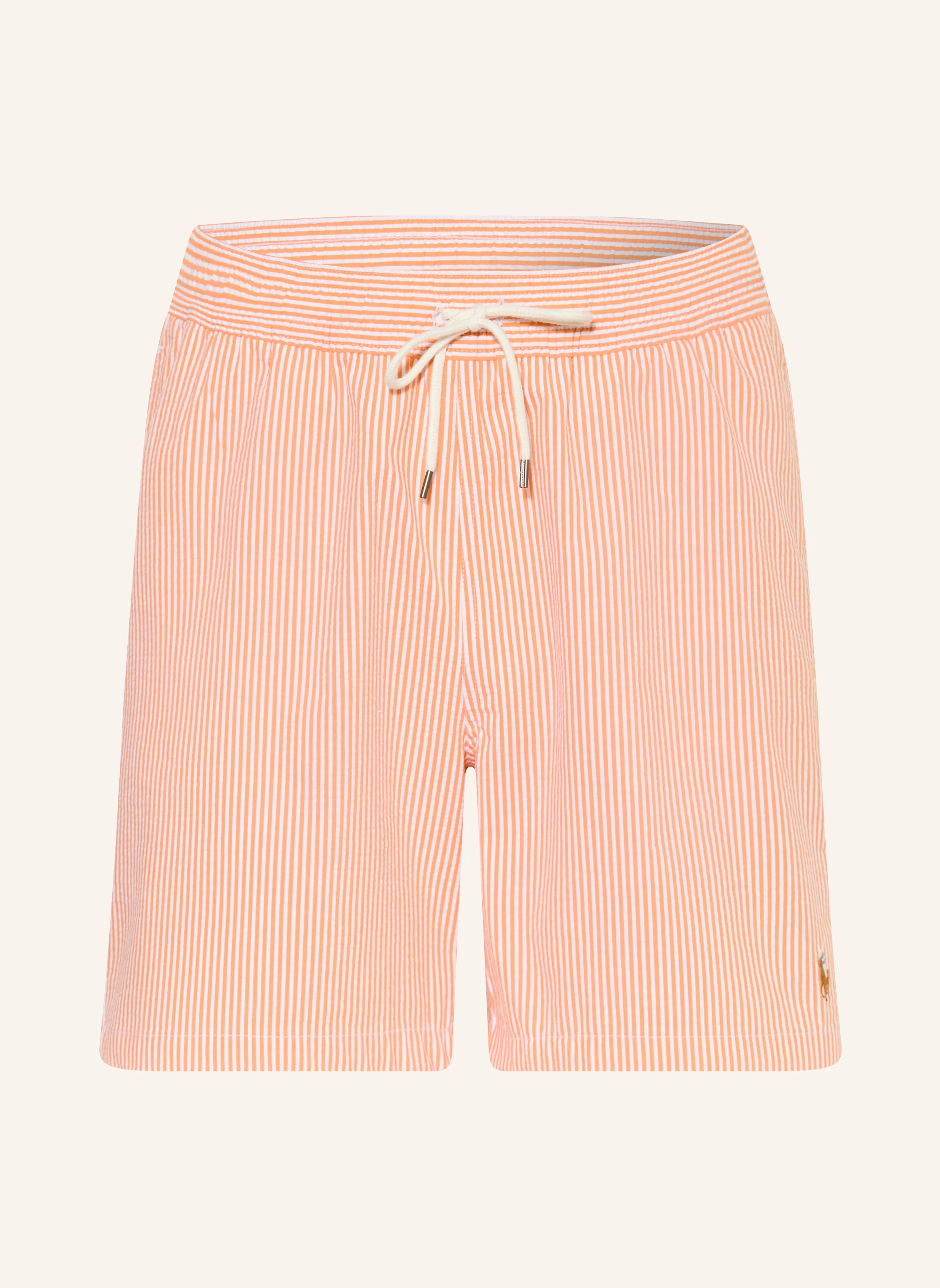 POLO RALPH LAUREN Șorturi de baie: PORTOCALIU / ALB