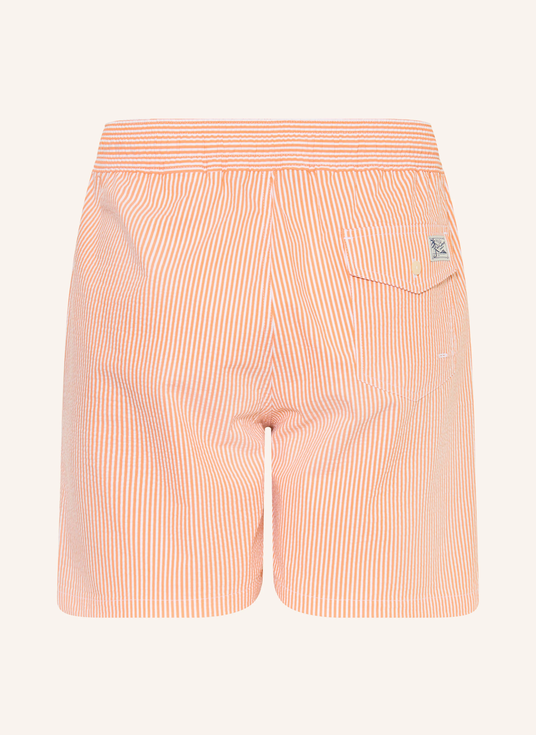POLO RALPH LAUREN Șorturi de baie: PORTOCALIU / ALB