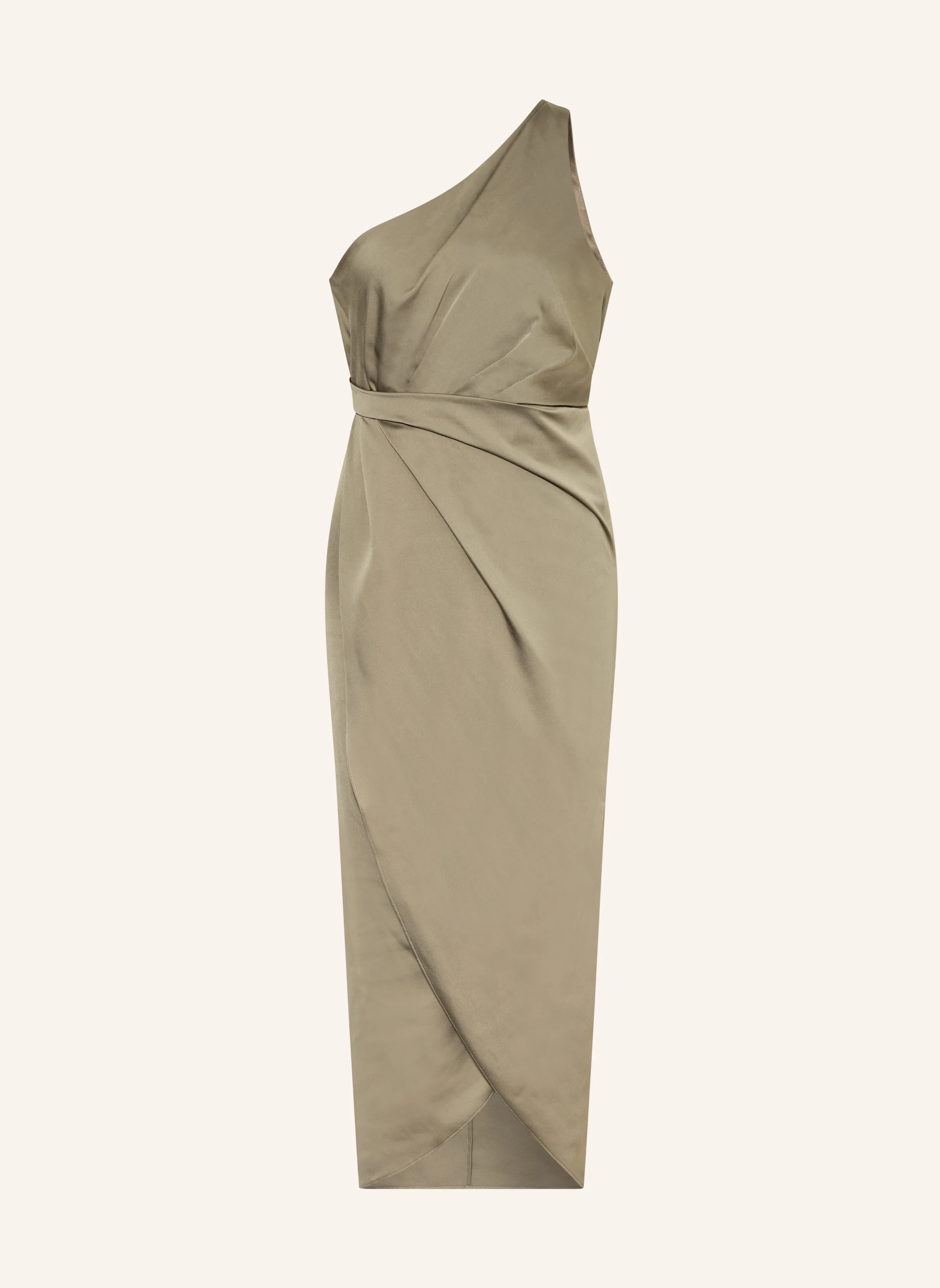 V by Vera Mont Satin dress in olive V by Vera Mont Satin dress in olive