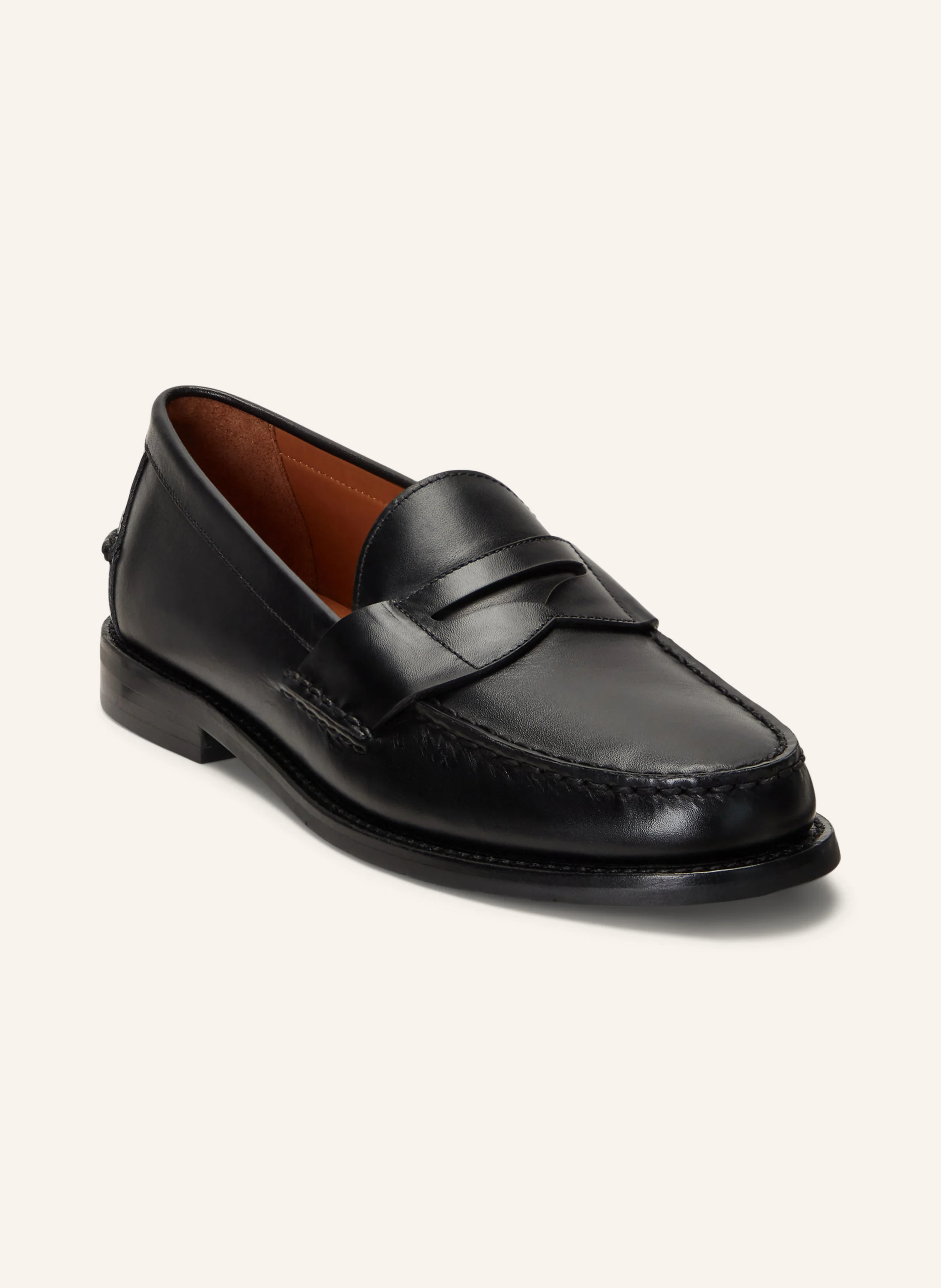 POLO RALPH LAUREN ALSTON penny loafer in black