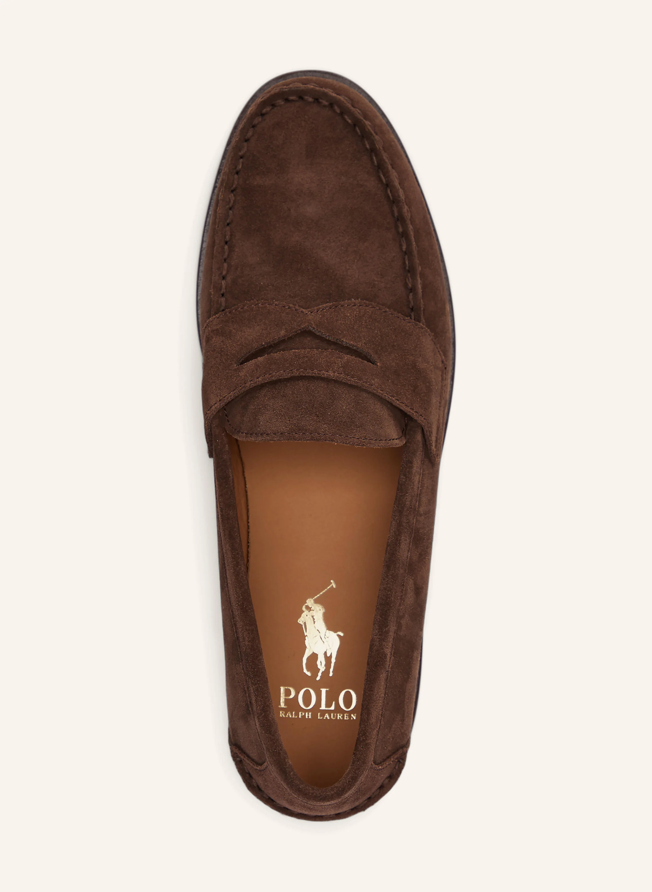 POLO RALPH LAUREN Penny loafer ALSTON PENNY in dark brown