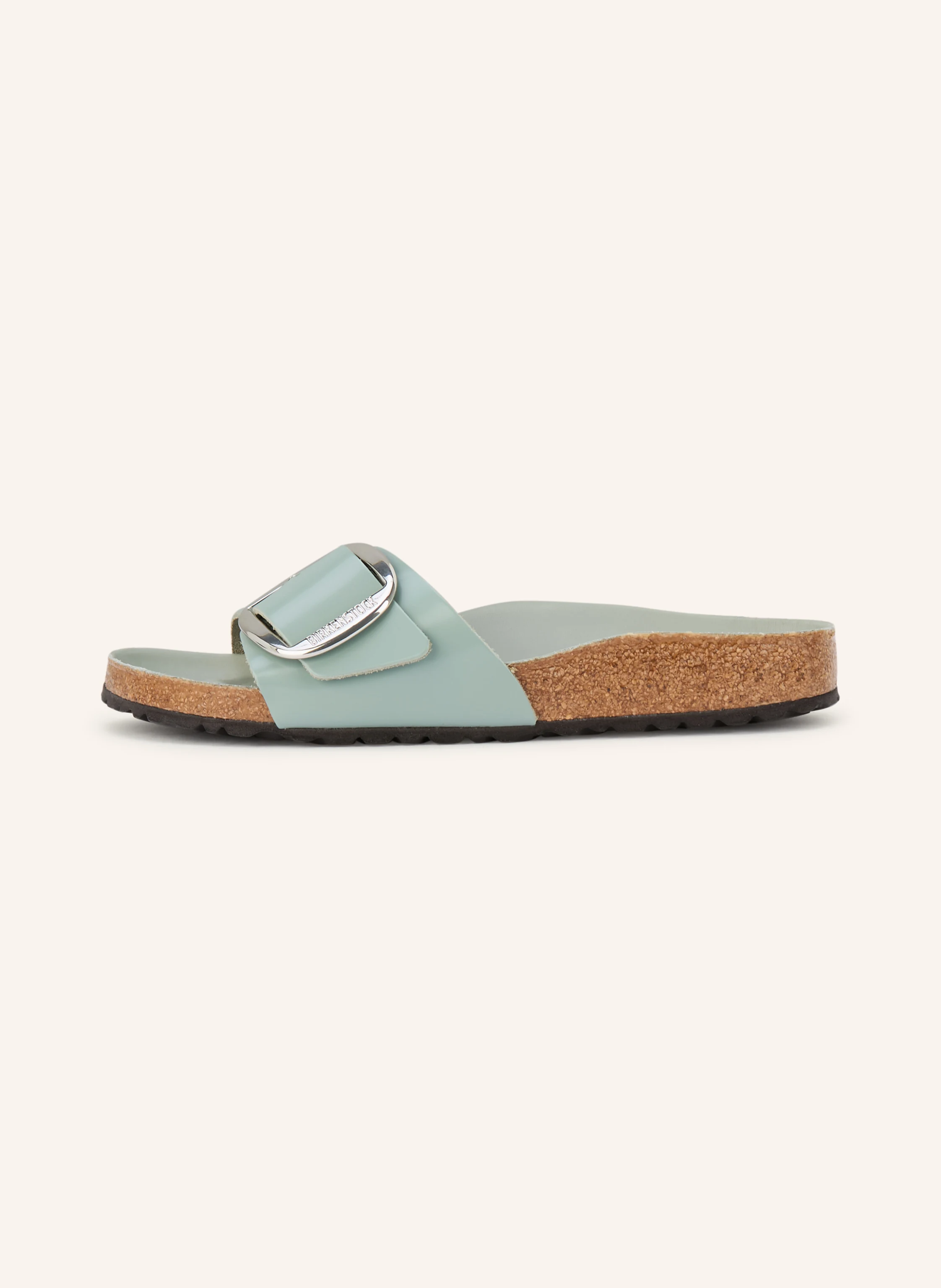 BIRKENSTOCK MADRID BIG BUCKLE mules: LIGHT GREEN