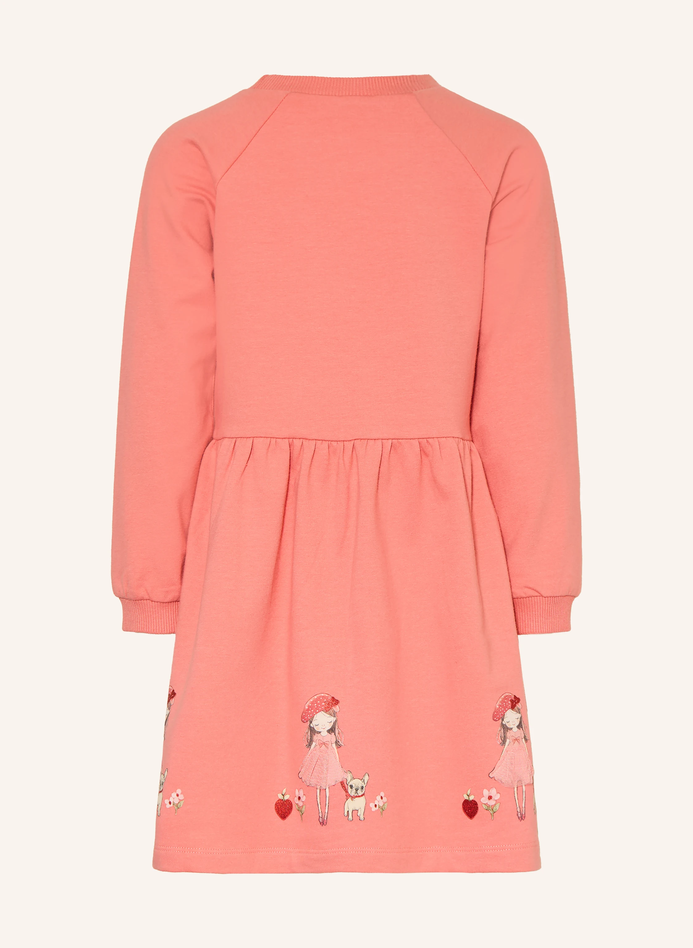 HUST and CLAIRE Sweat dress HCDONNA: LIGHT RED