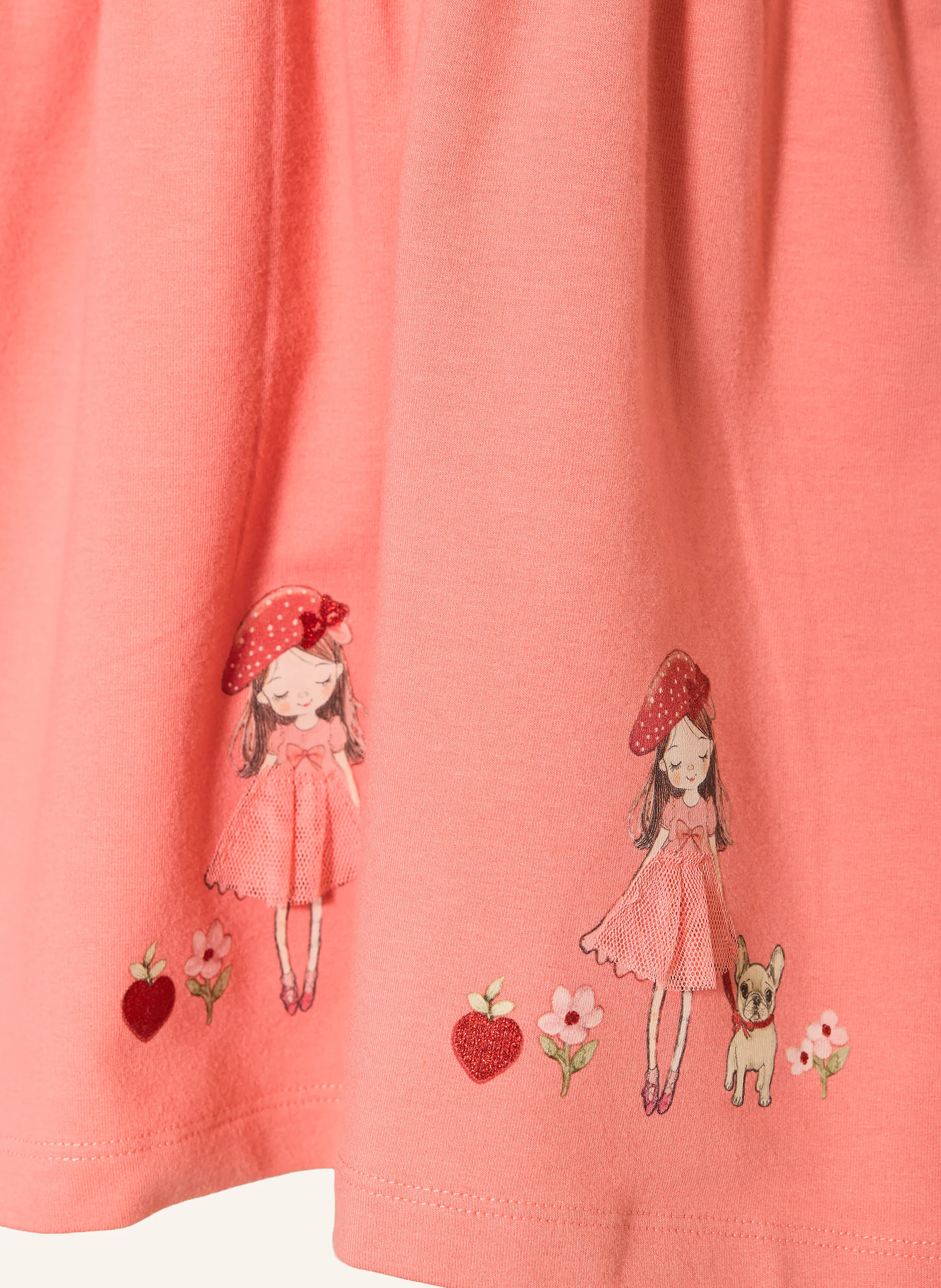 HUST and CLAIRE Sweat dress HCDONNA: LIGHT RED