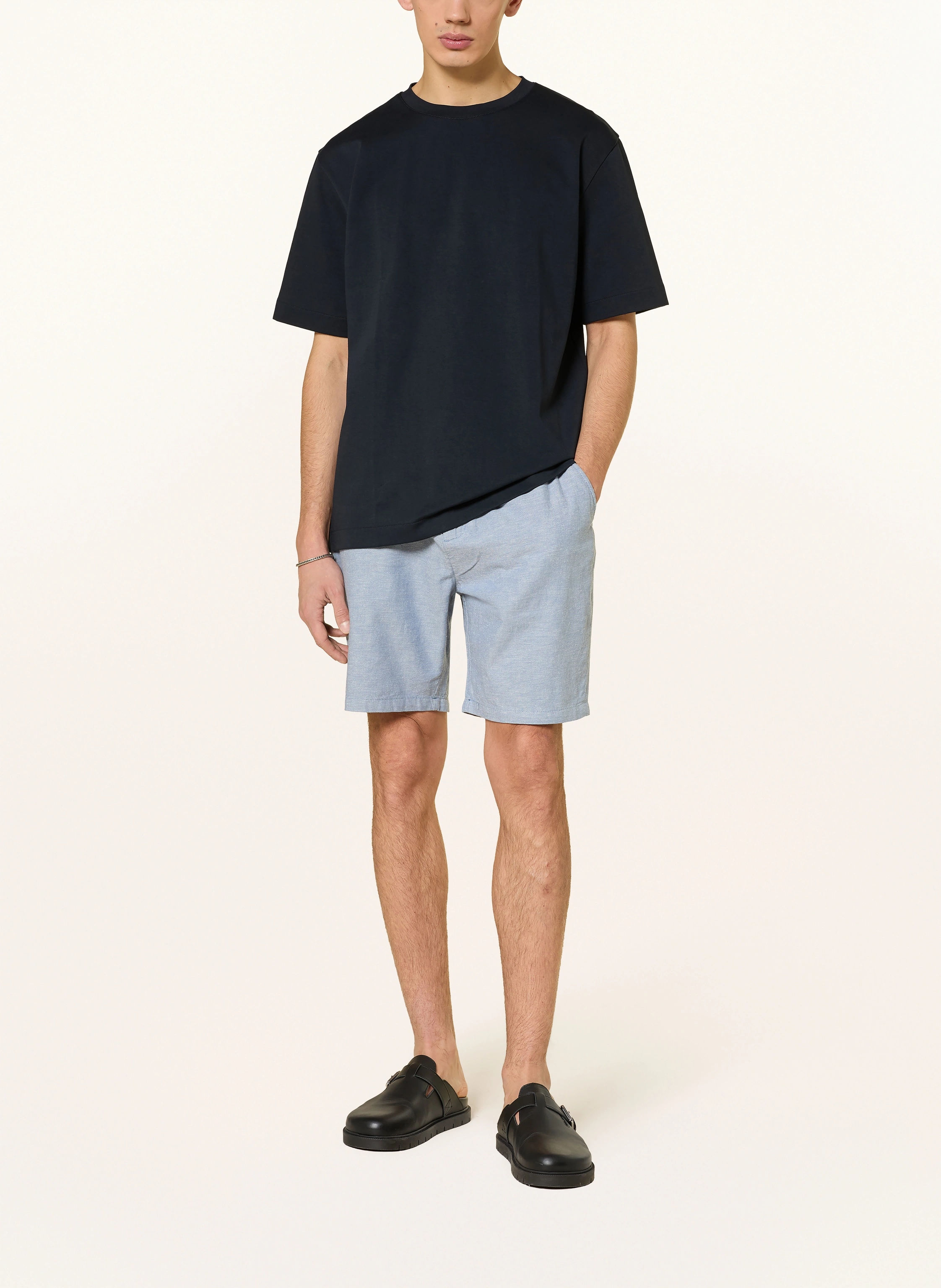 SCOTCH & SODA Pantaloni scurți FAVE Regular Fit: ALBASTRU DESCHIS