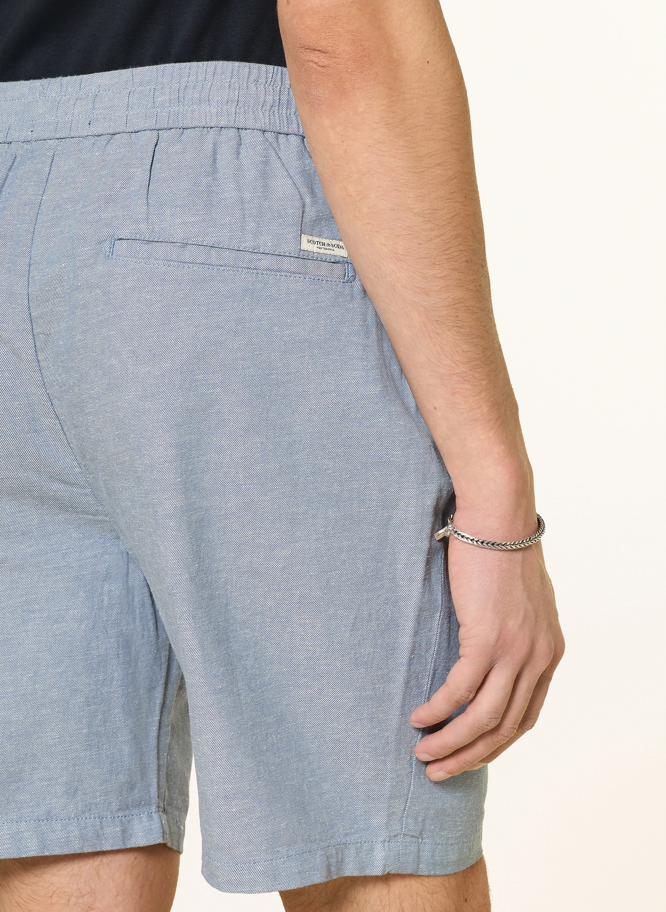 SCOTCH & SODA Pantaloni scurți FAVE Regular Fit: ALBASTRU DESCHIS