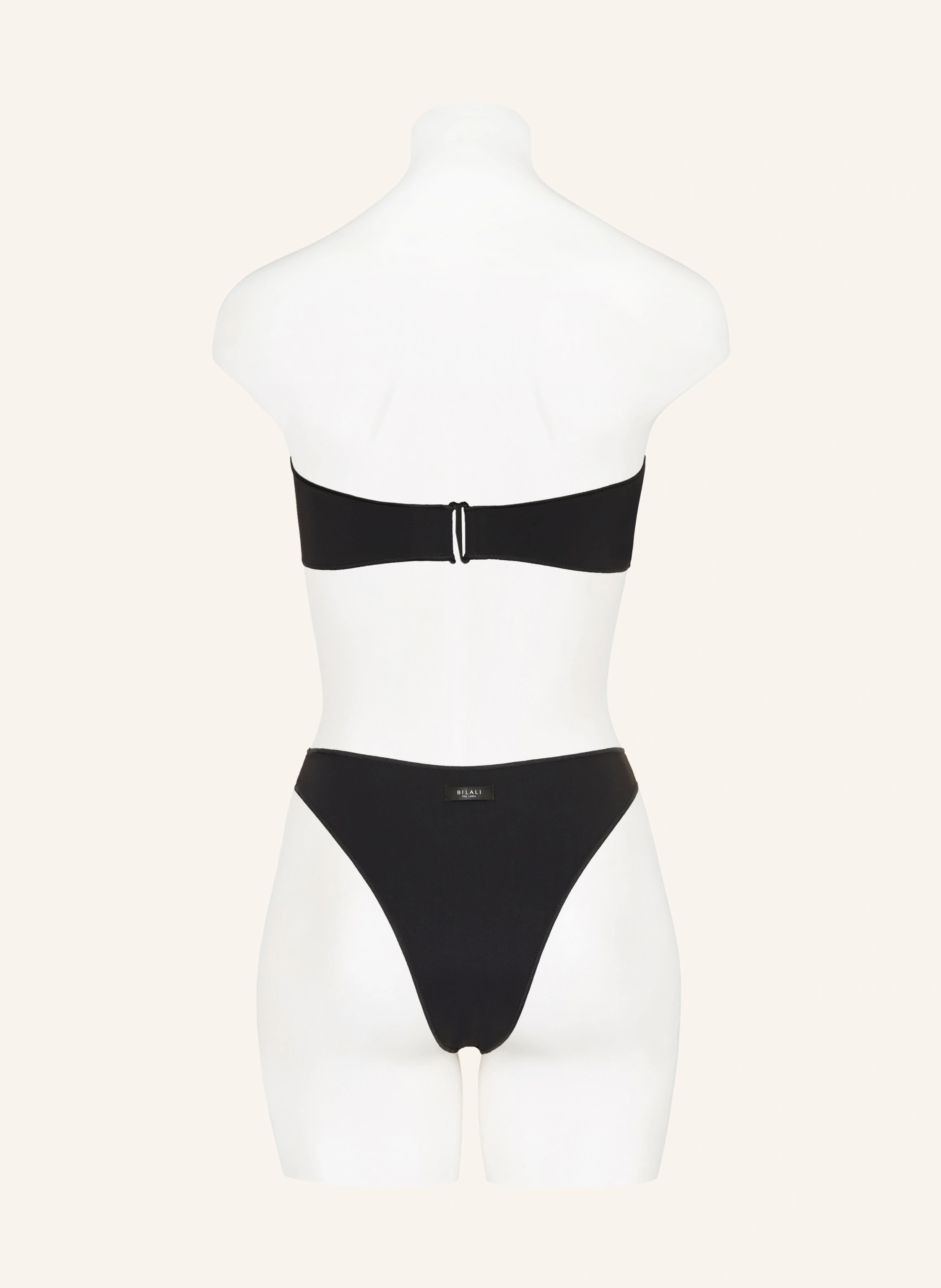 BILALI The Label Slip de bikini brazilian XENIA: NEGRU