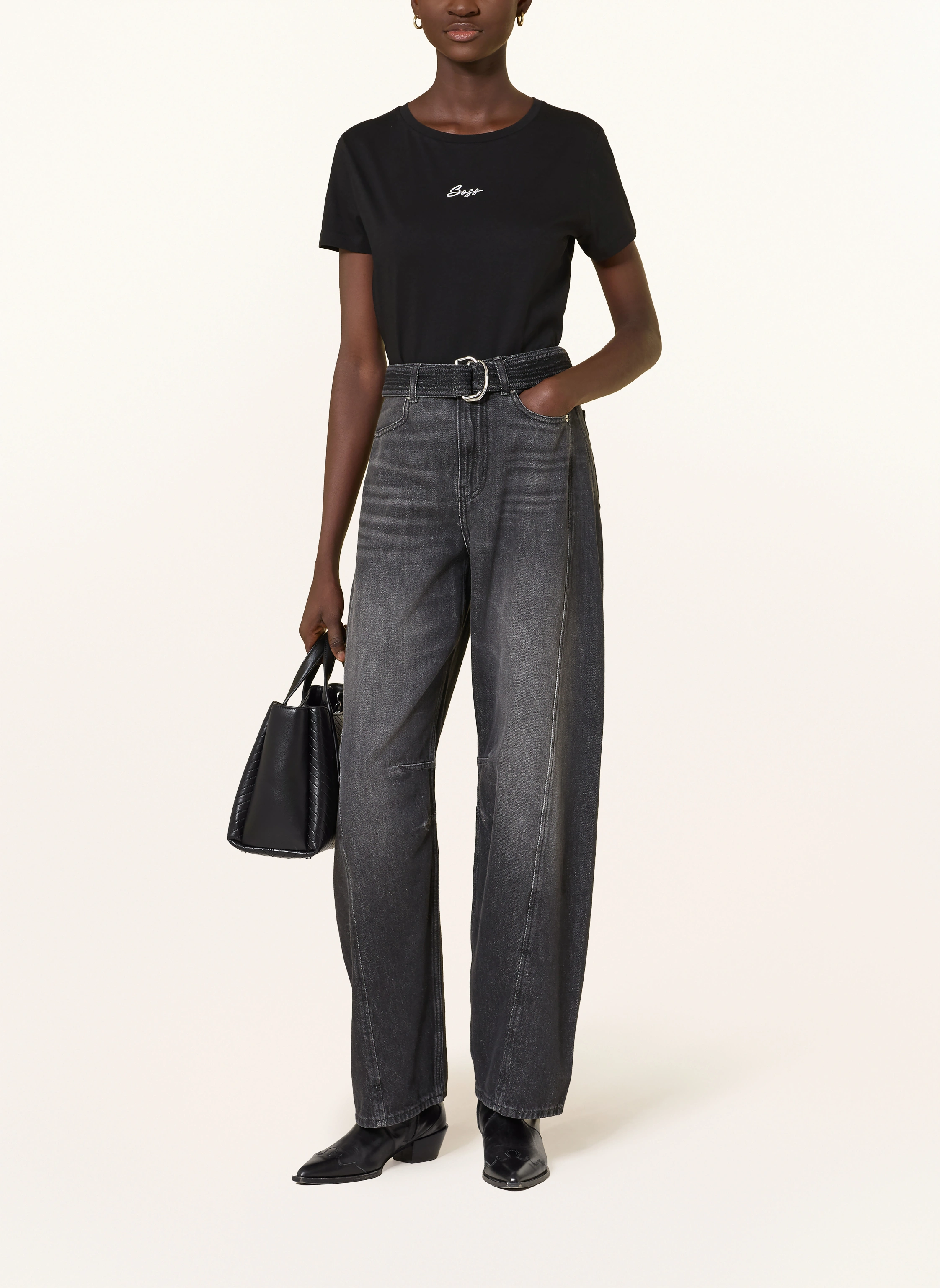 BOSS T-shirt ELOVE: SORT
