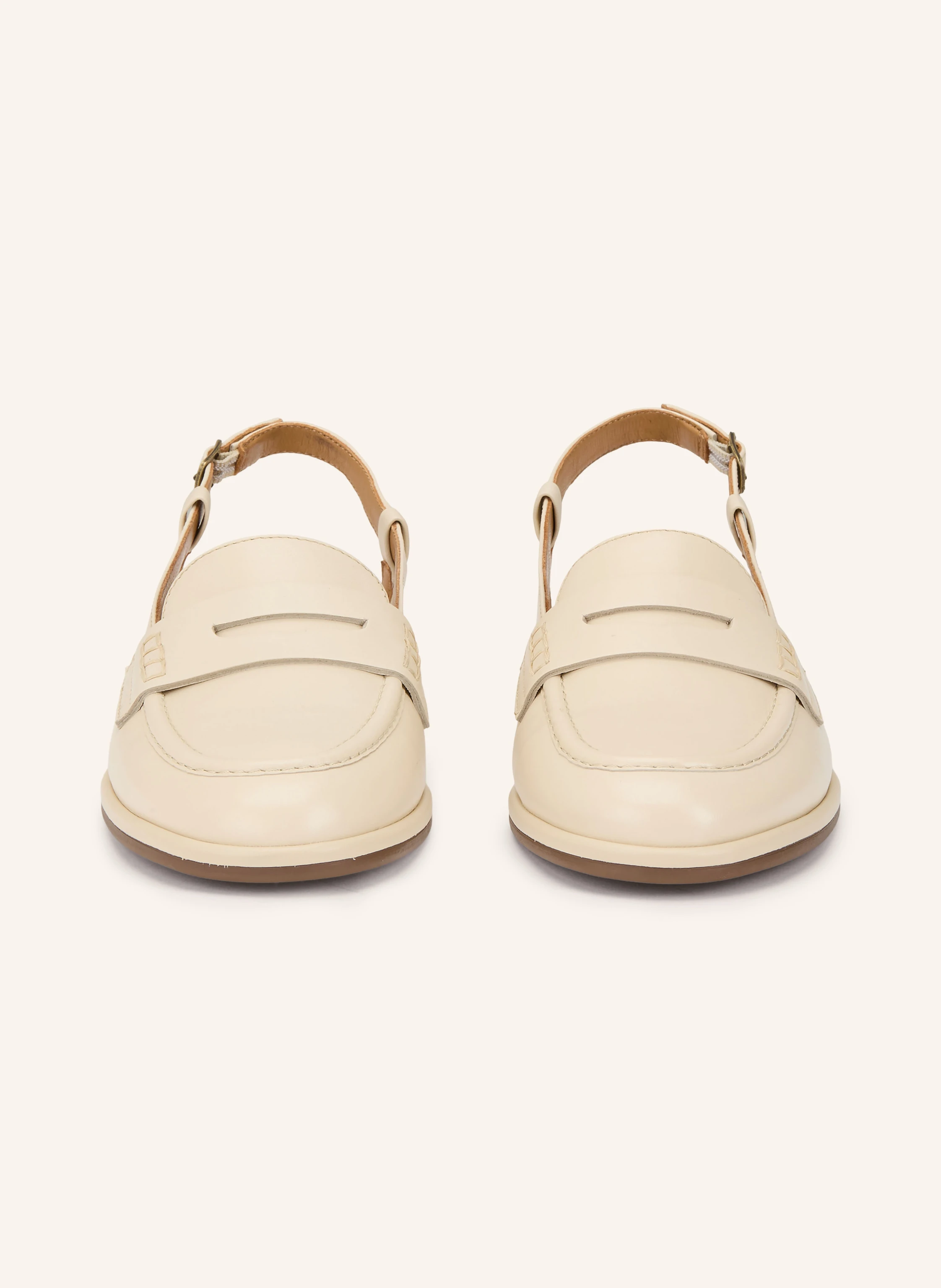 Marc O'Polo sling loafer: LIGHT BROWN