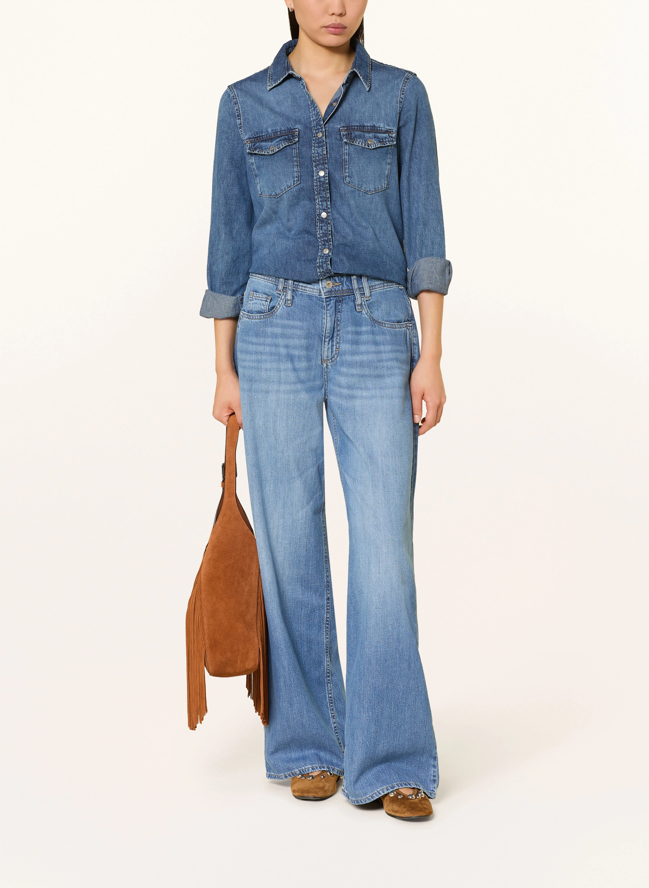 BRAX Wide-leg jeans MORGAN: 25 USED REGULAR BLUE