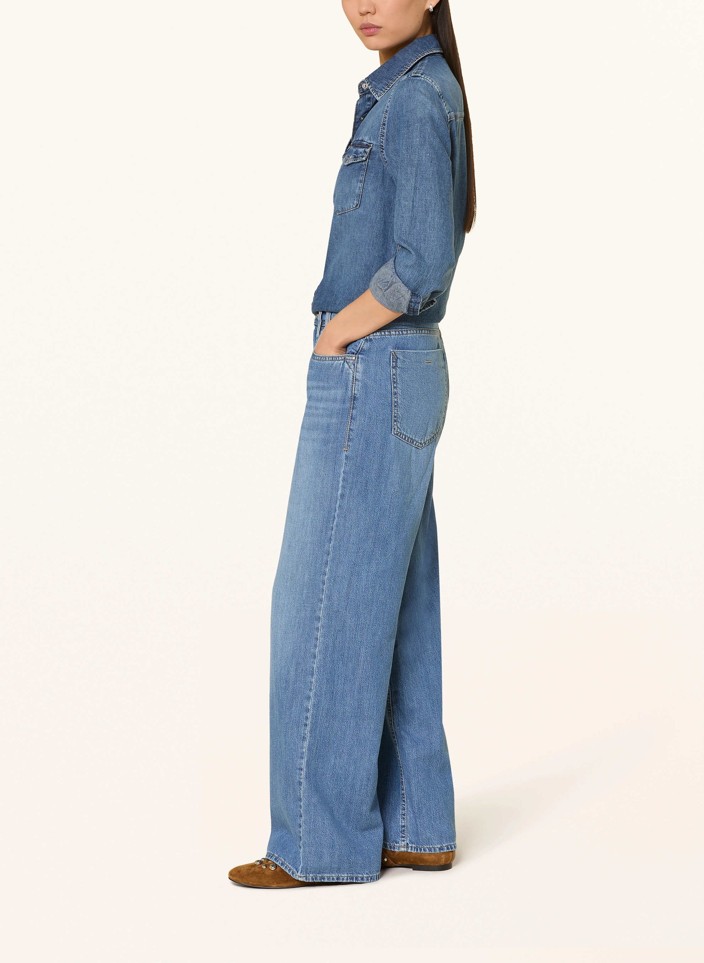 BRAX Wide-leg jeans MORGAN: 25 USED REGULAR BLUE