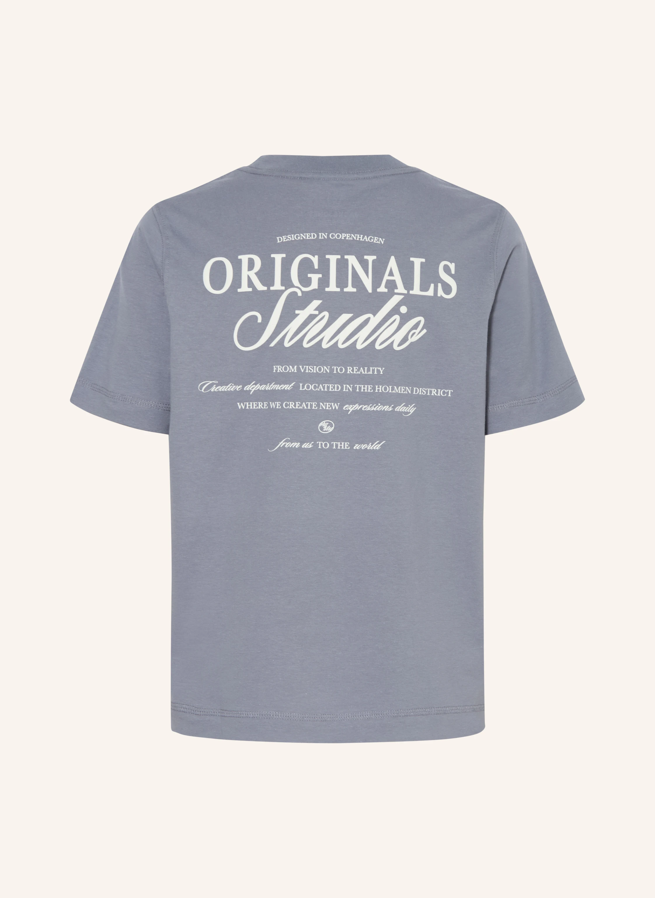 JACK&JONES T-shirt: BLUE GRAY
