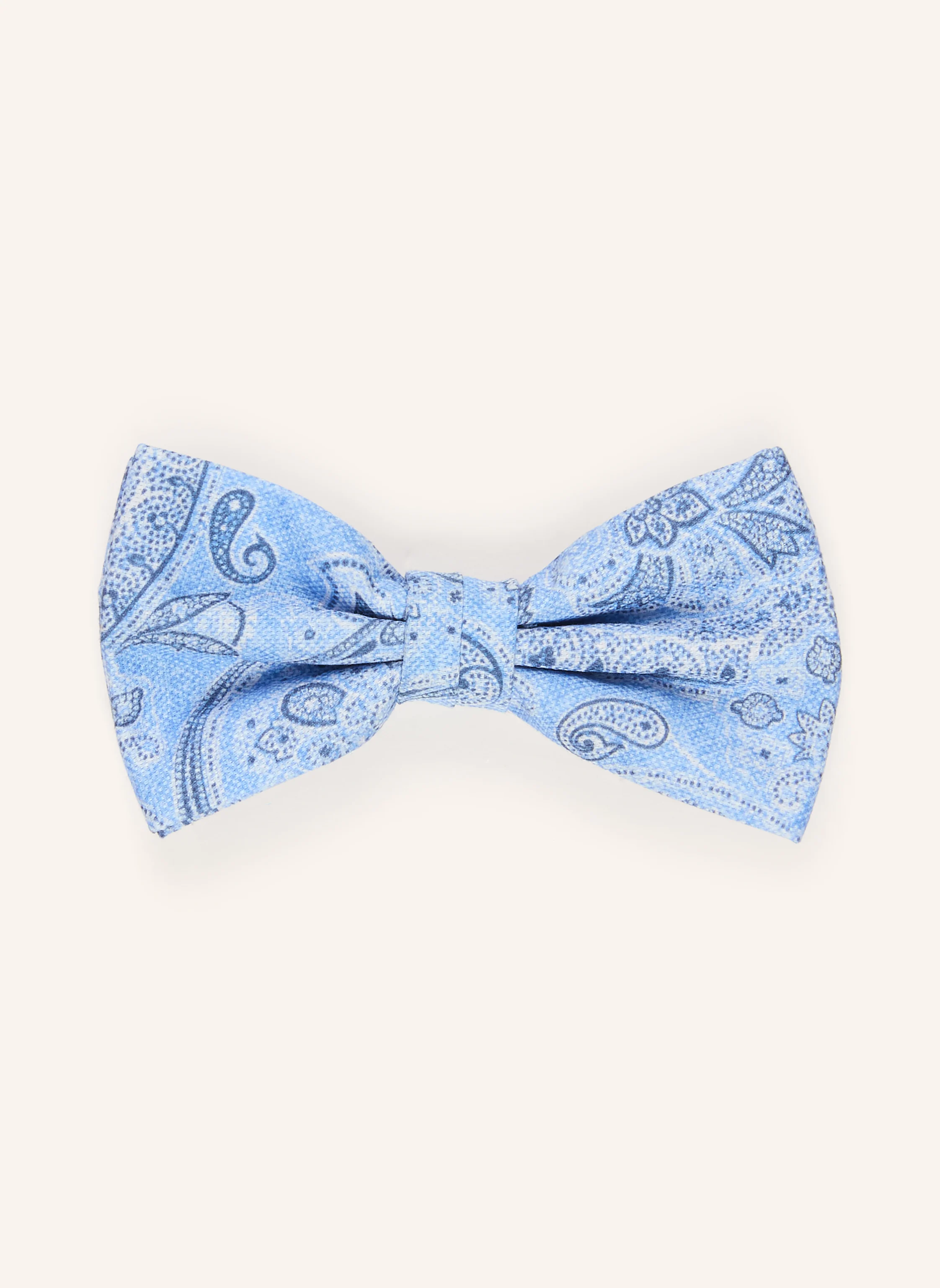 Prince BOWTIE Set: Fluga och näsduk: LJUSBLÅ / BLÅ / VIT