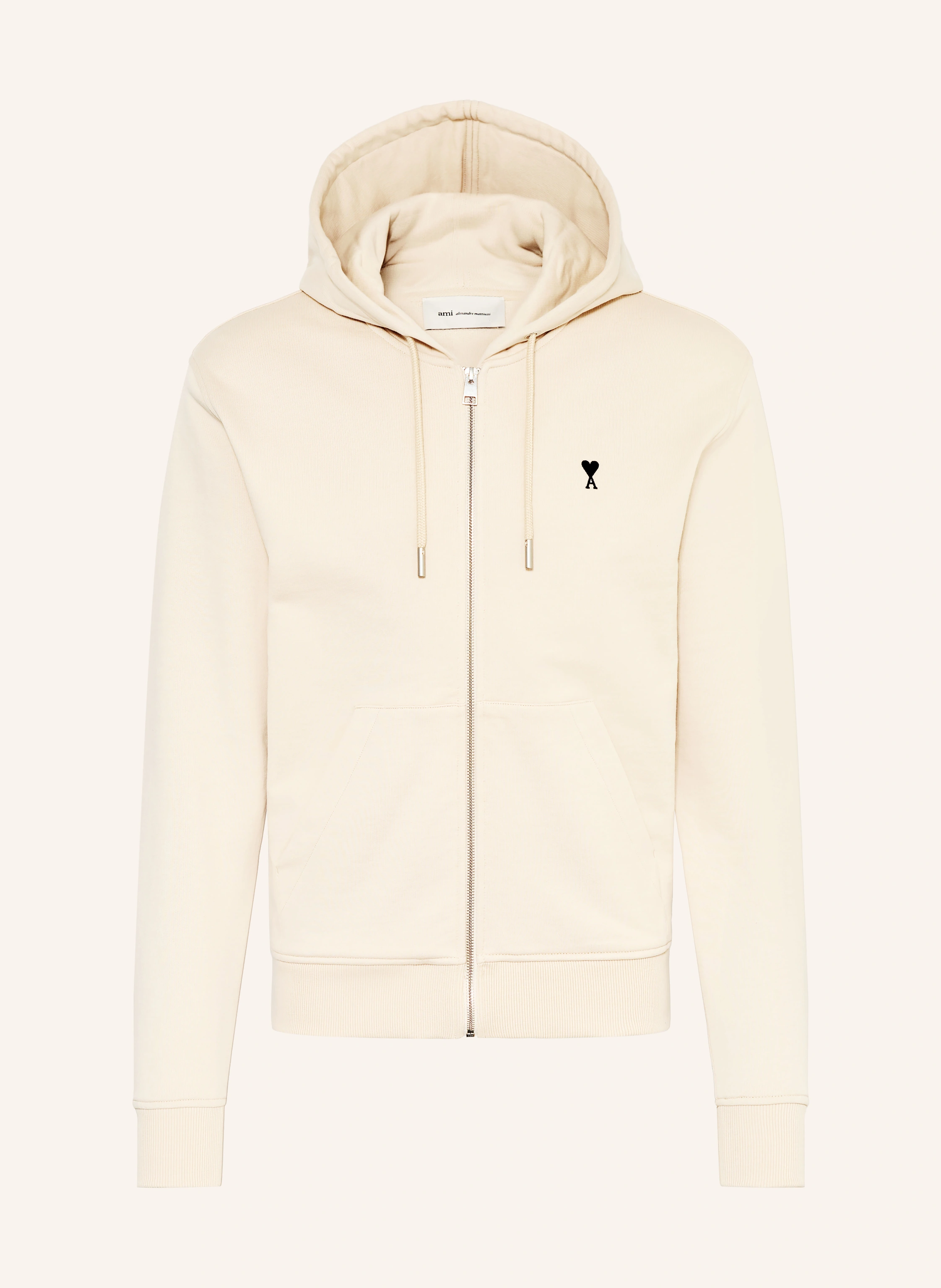 AMI PARIS sweat jacket in beige