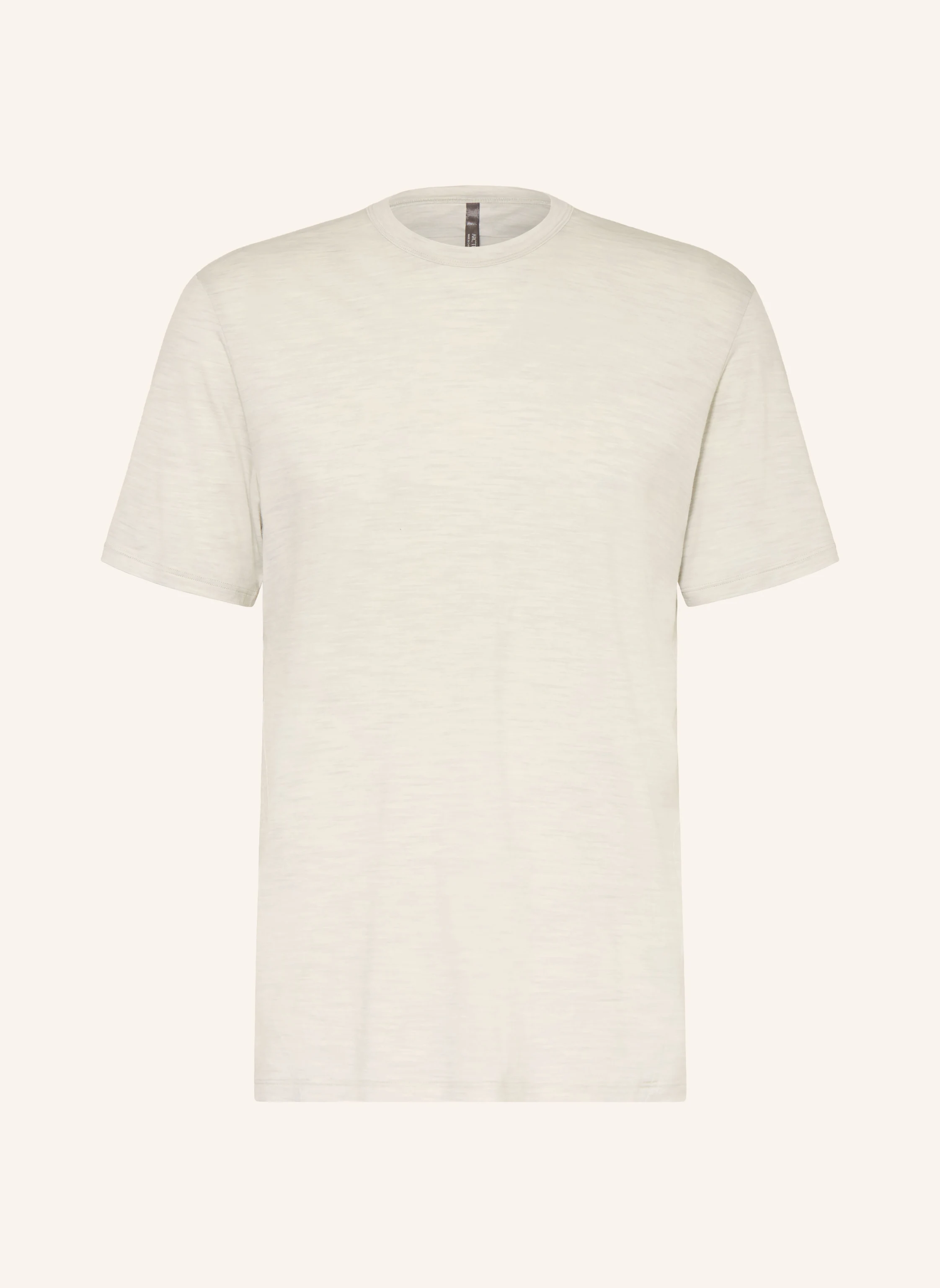 VEILANCE Tricou FRAME din lână merino: BEJ