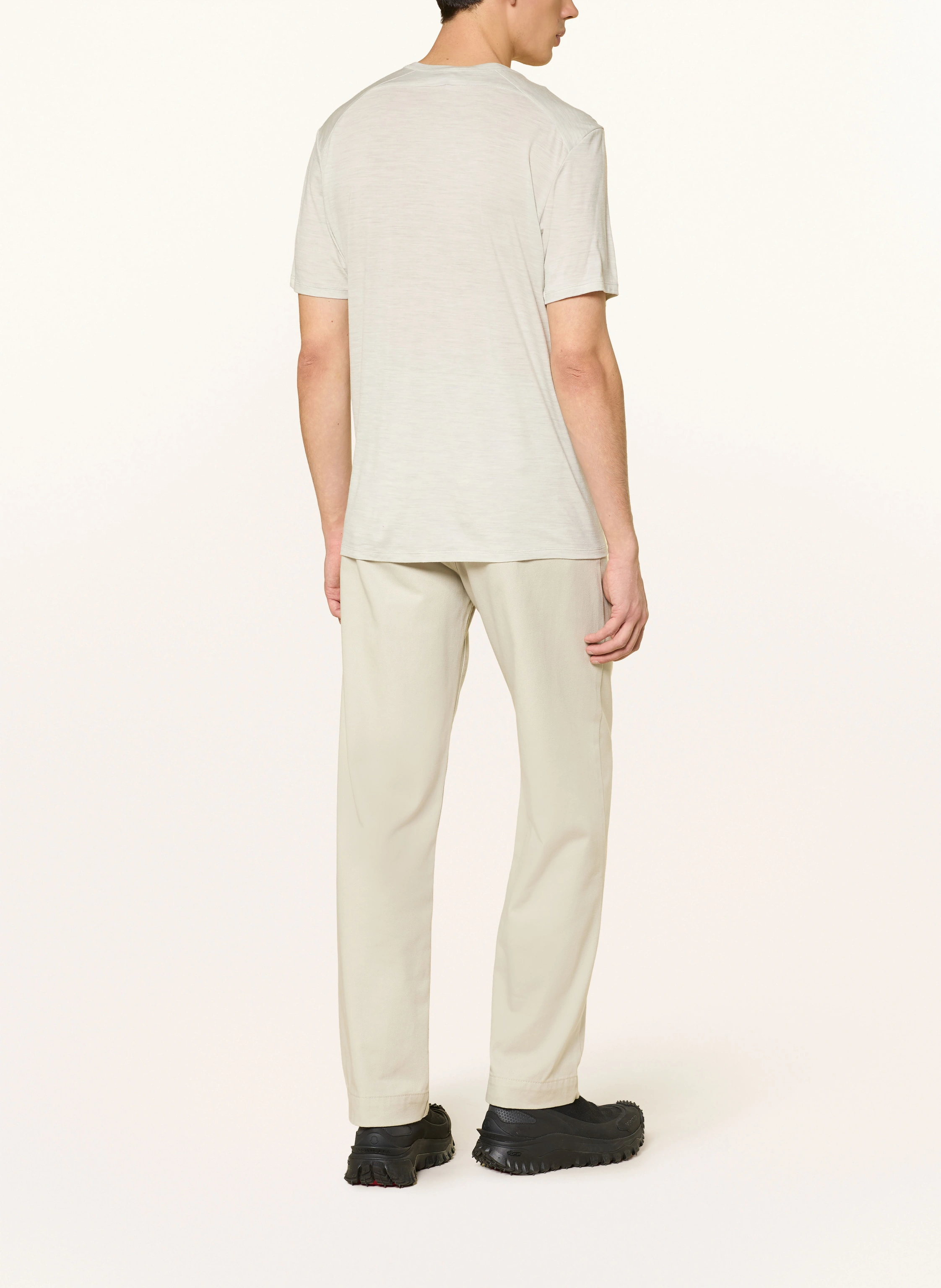 VEILANCE Tricou FRAME din lână merino: BEJ