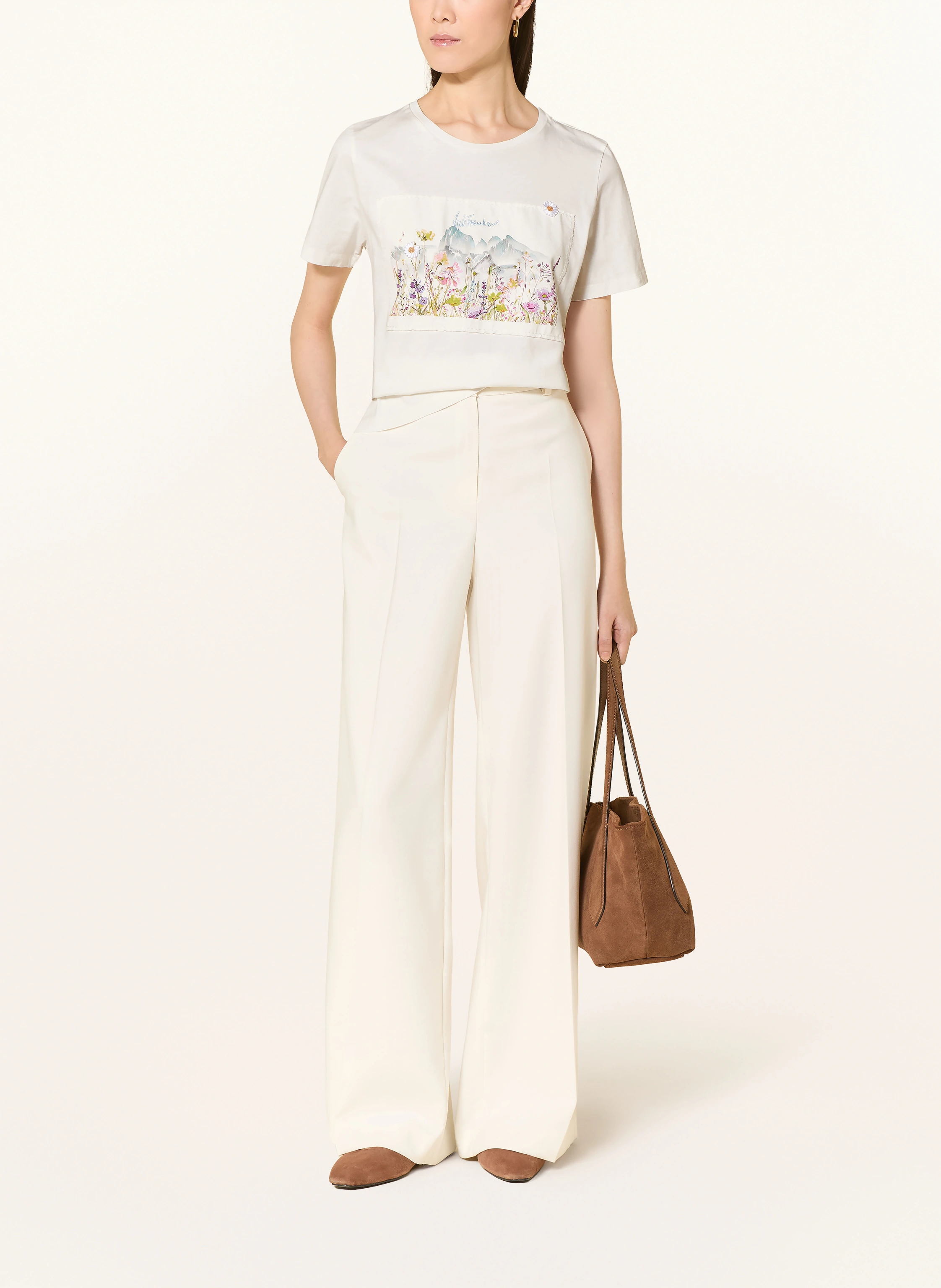 Luis Trenker LUALPE T-shirt: WHITE