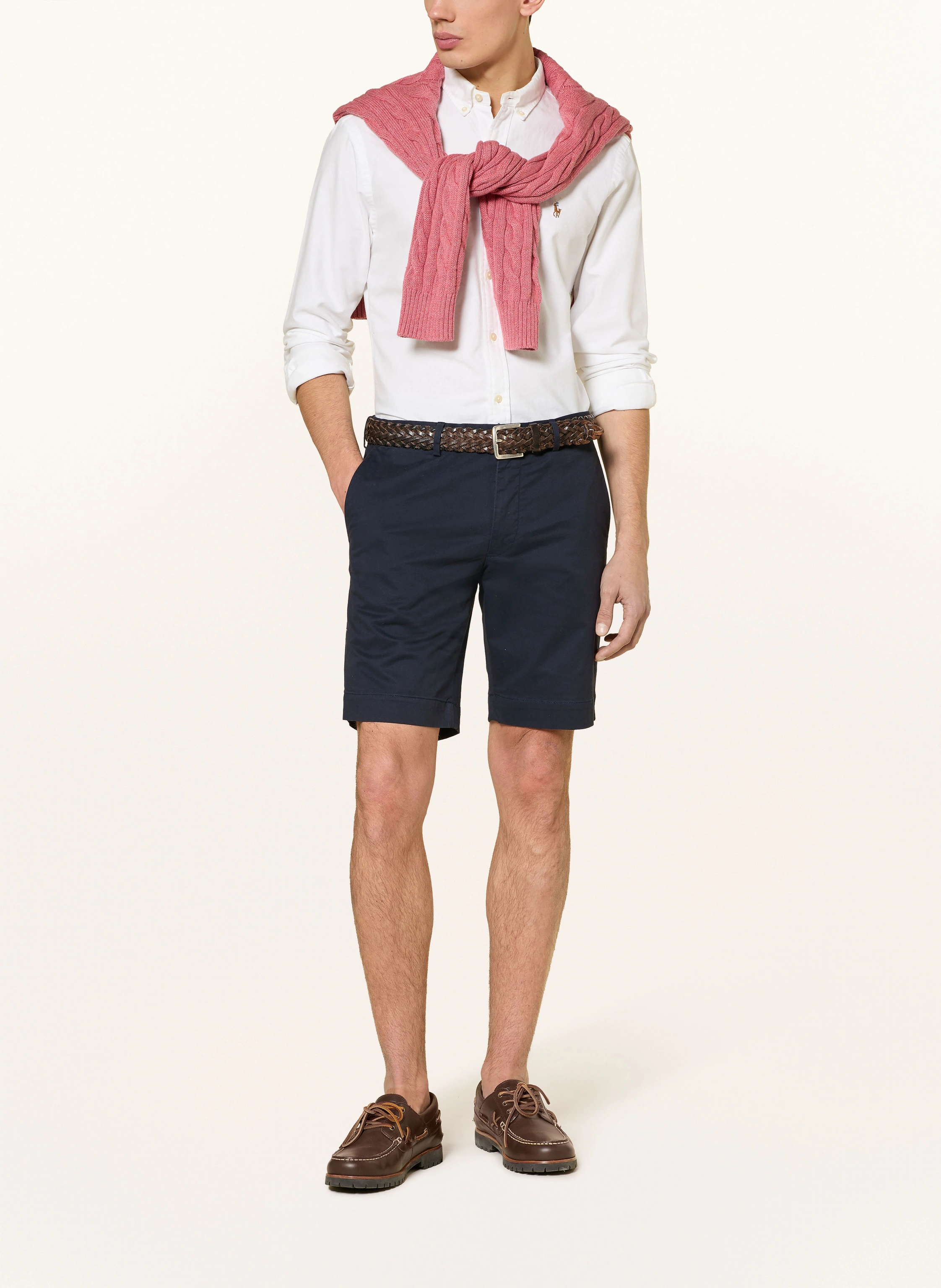 POLO RALPH LAUREN Szorty Slim Fit: GRANATOWY