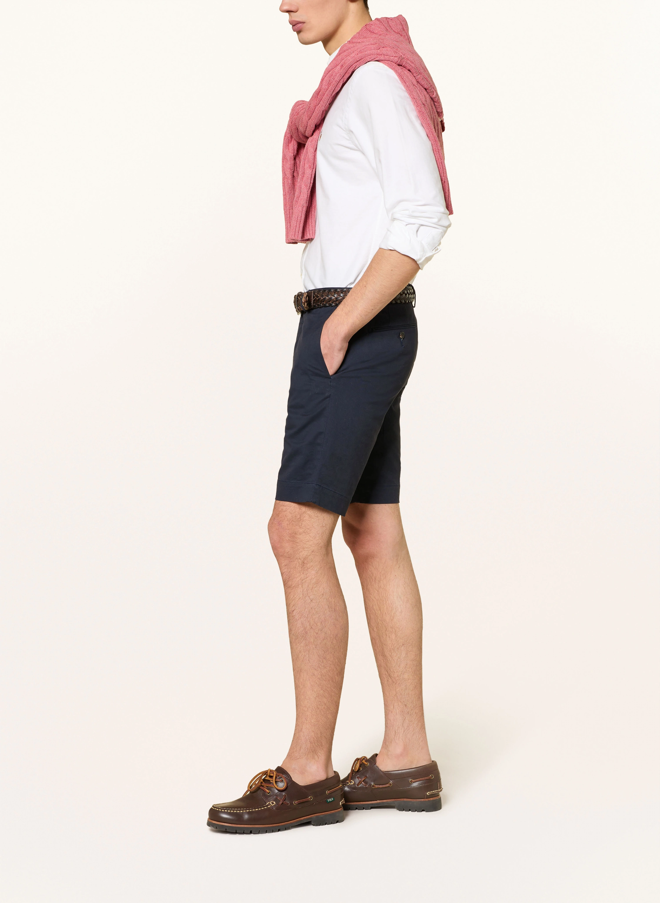 POLO RALPH LAUREN Szorty Slim Fit: GRANATOWY