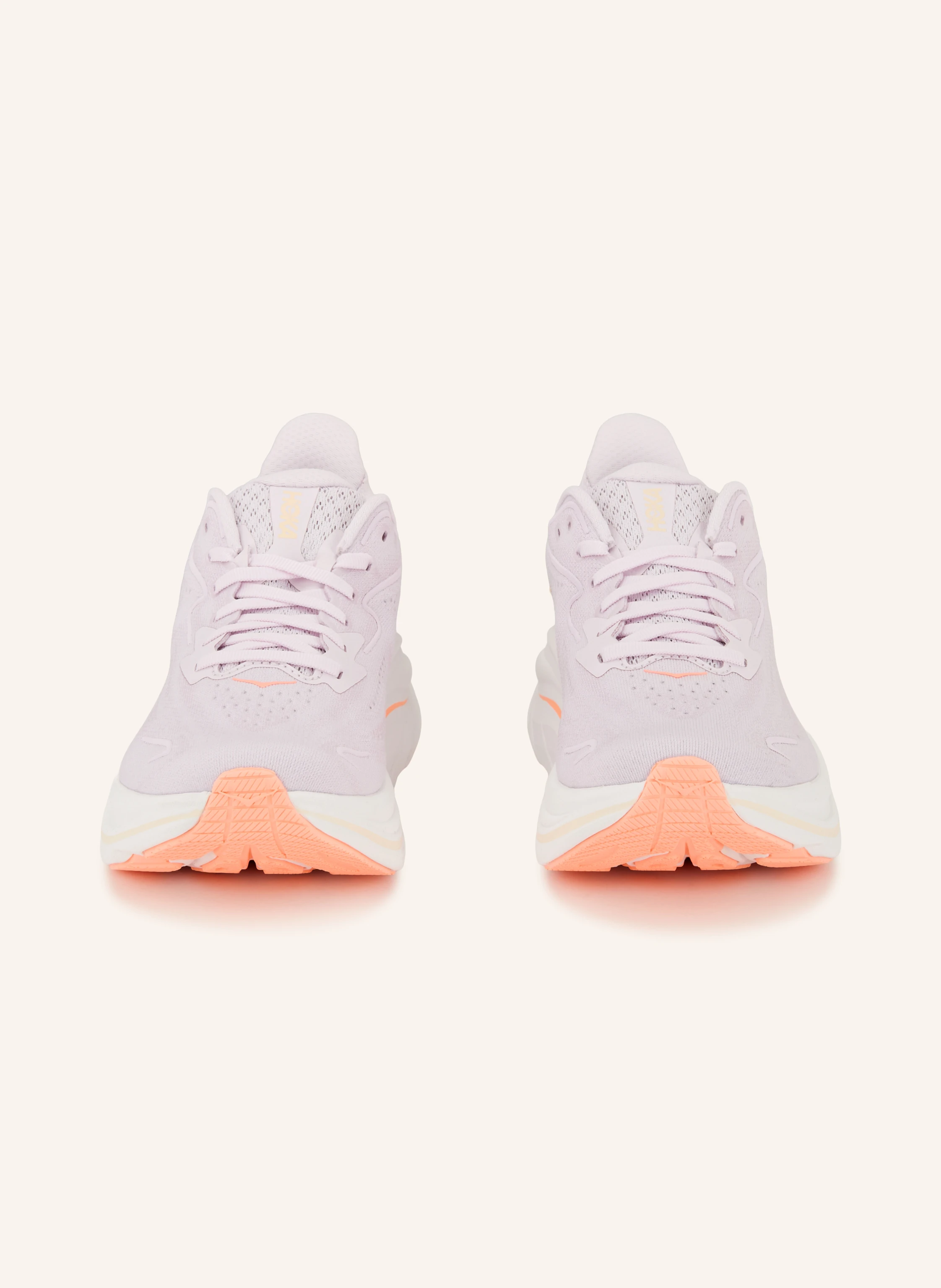 HOKA Løbesko CLIFTON 10: LYSELILLA / NEONORANGE / LYSEORANGE