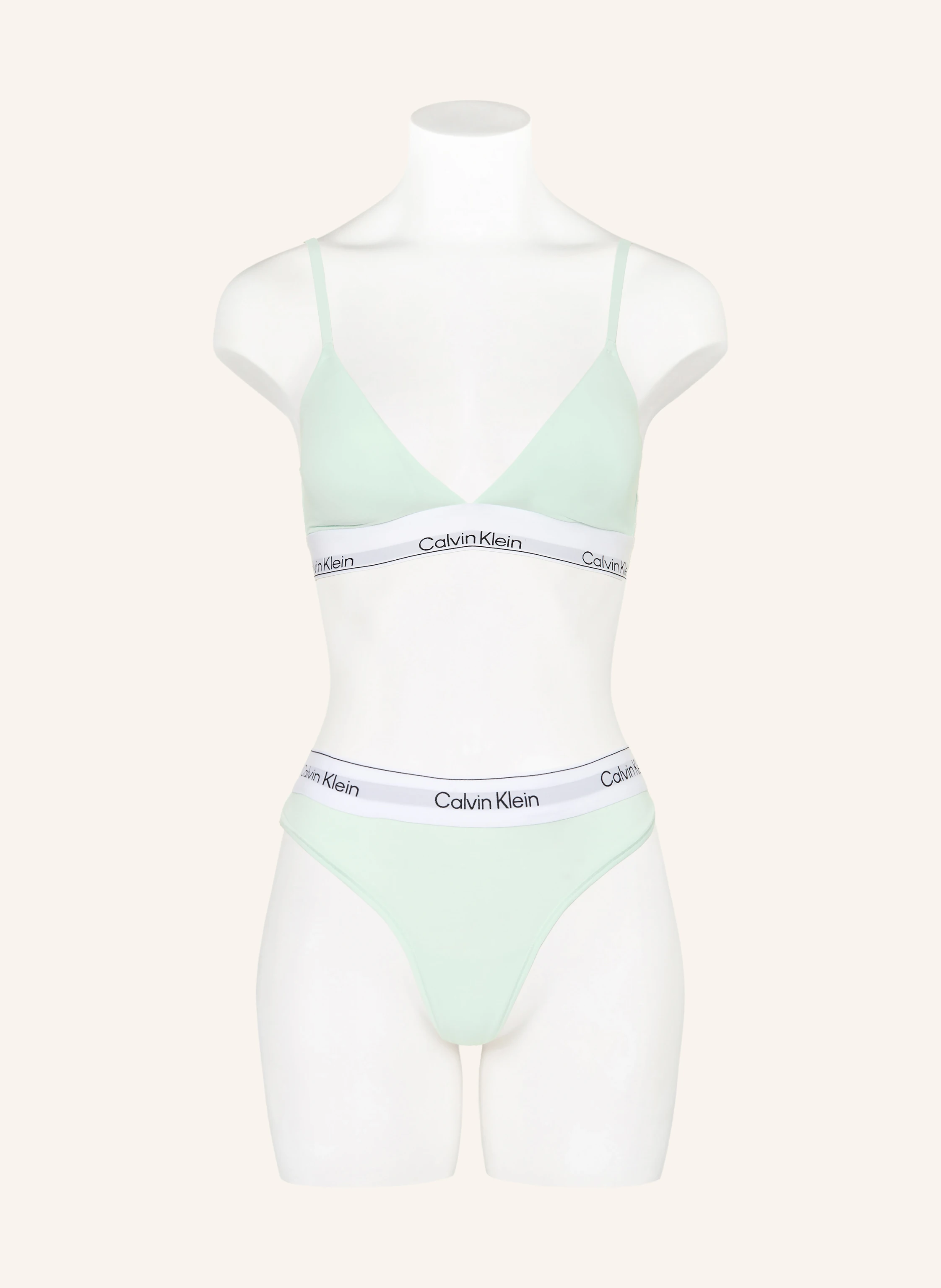 Calvin Klein Tanga ICON COTTON MODAL: MENTĂ