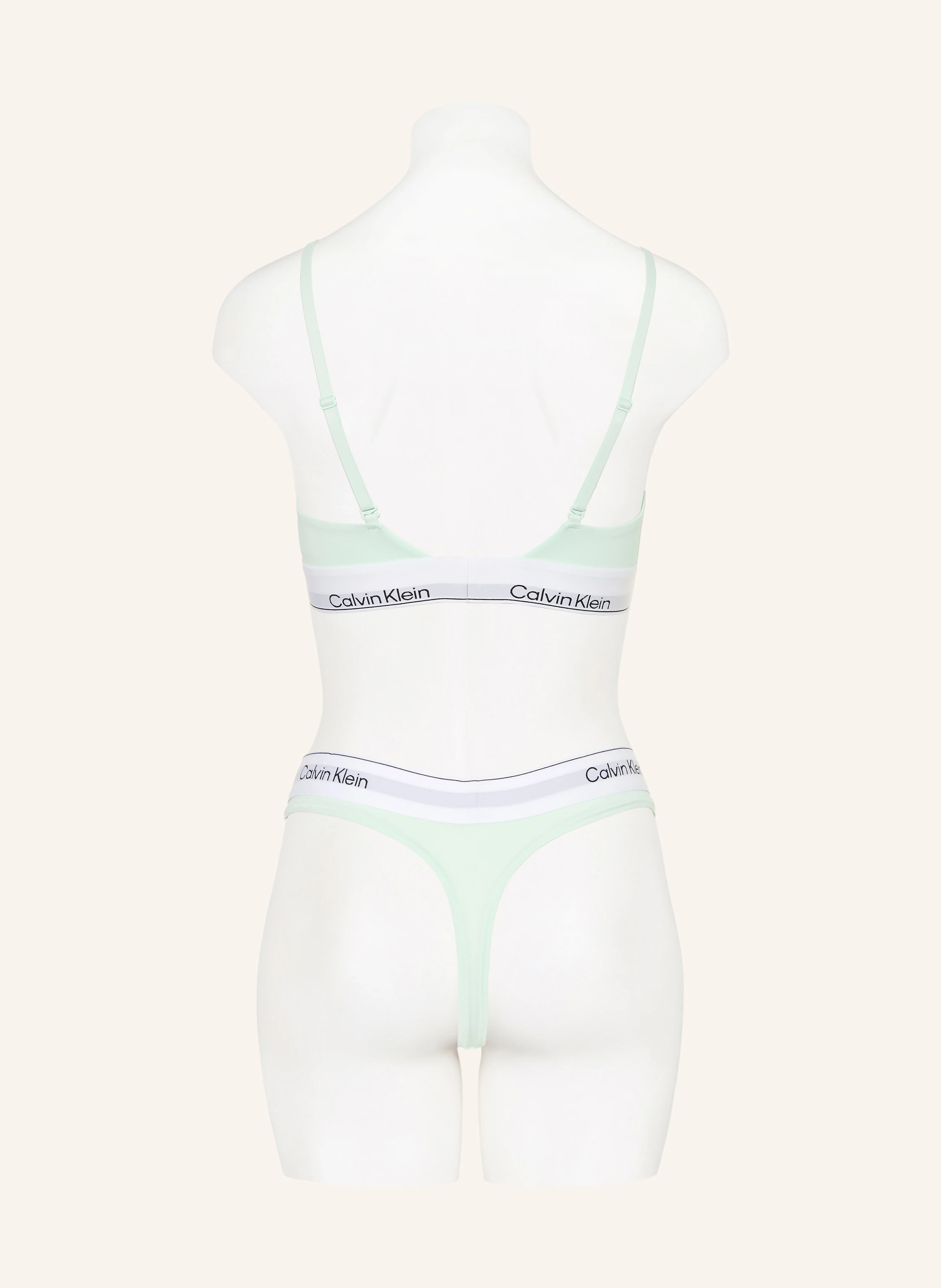 Calvin Klein Tanga ICON COTTON MODAL: MENTĂ
