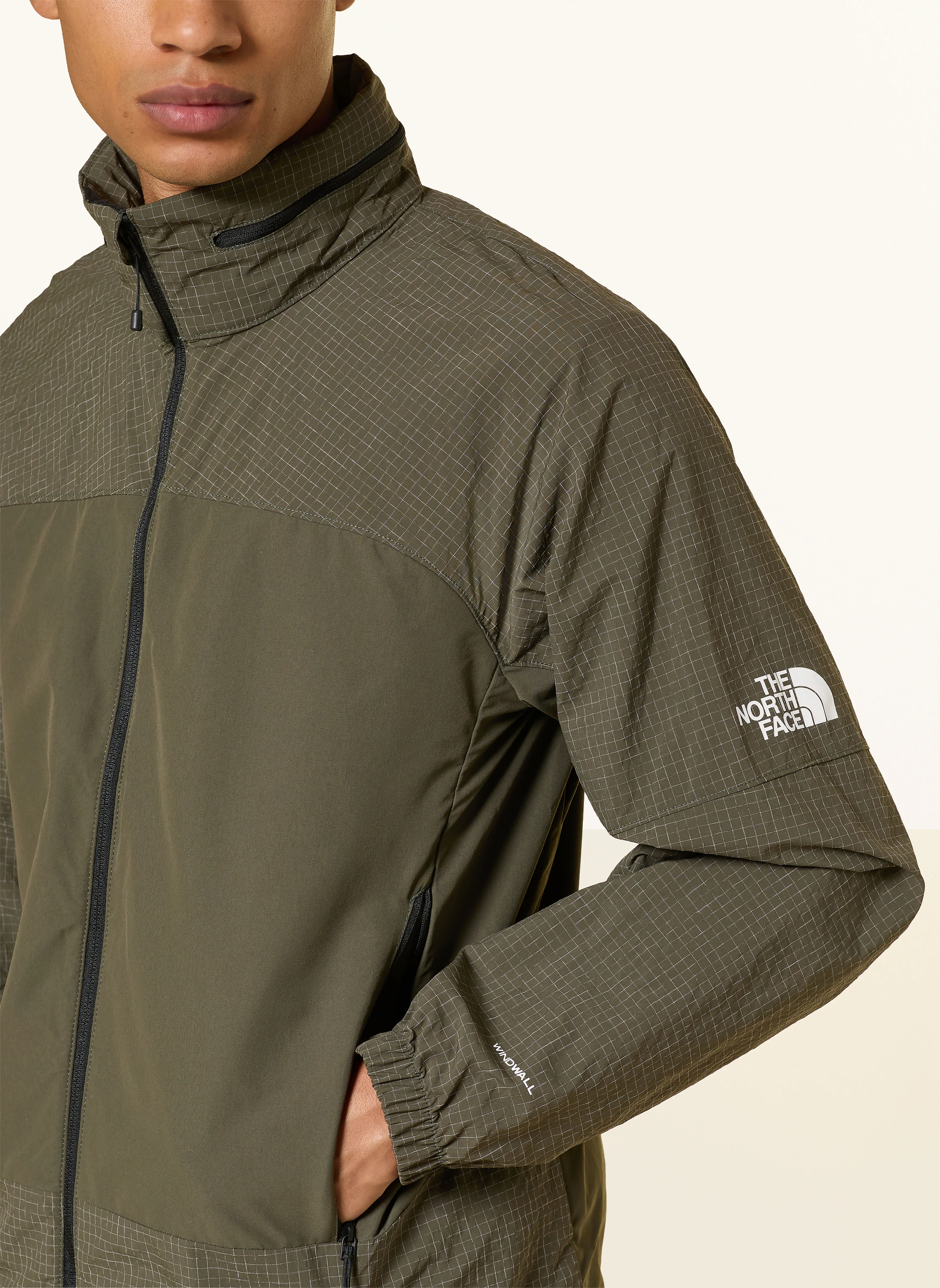 THE NORTH FACE Funktionsjakke HIKE UTILITY: OLIVEN