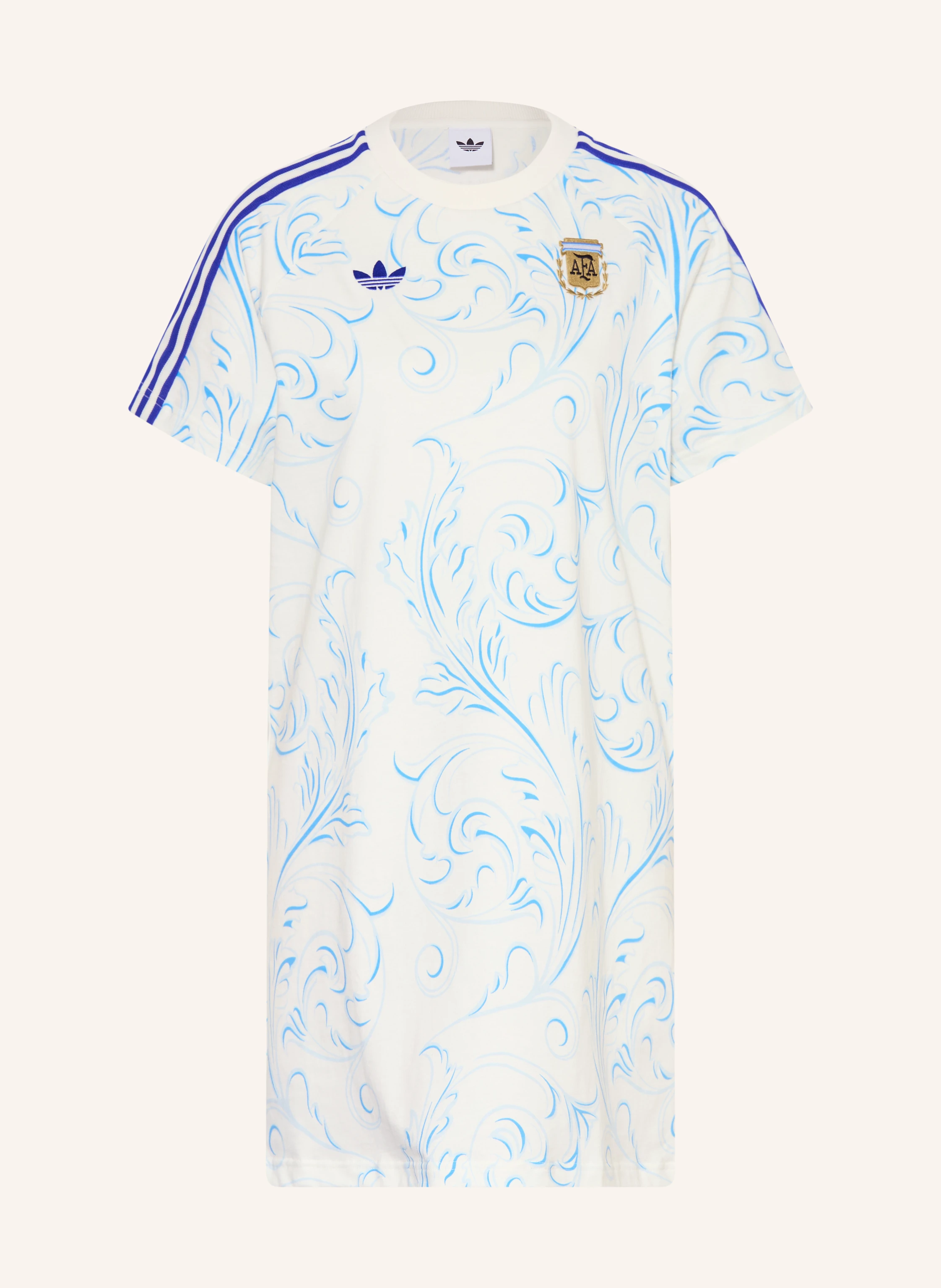 adidas Jersey dress ARGENTINA ORIGINALS 2026 World Cup in white / blue adidas Jersey dress ARGENTINA ORIGINALS 2026 World Cup in white / blue