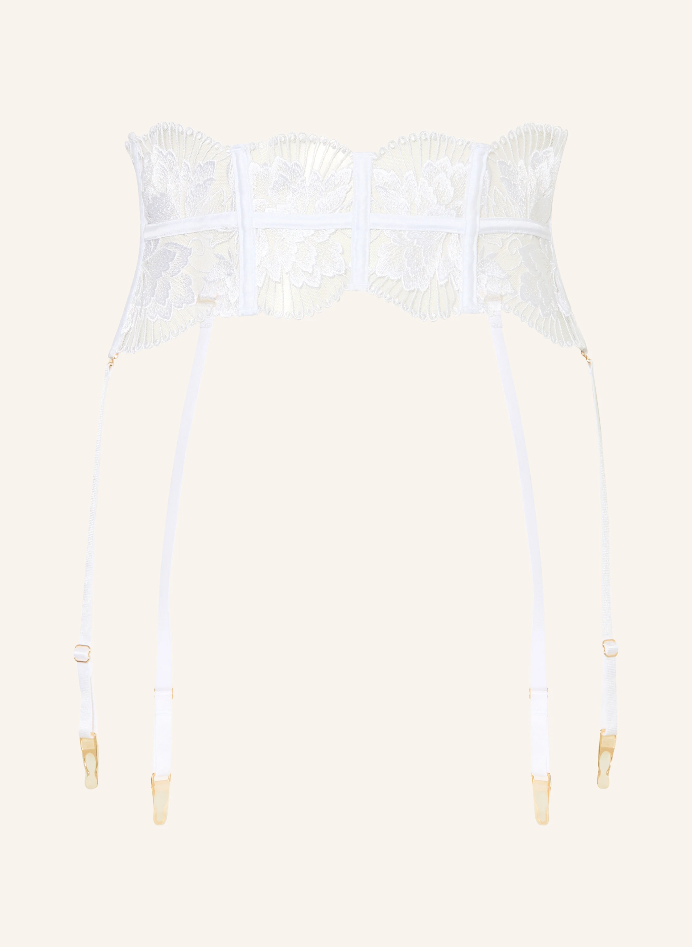 BLUEBELLA GABRIELLA Garter Belt in white