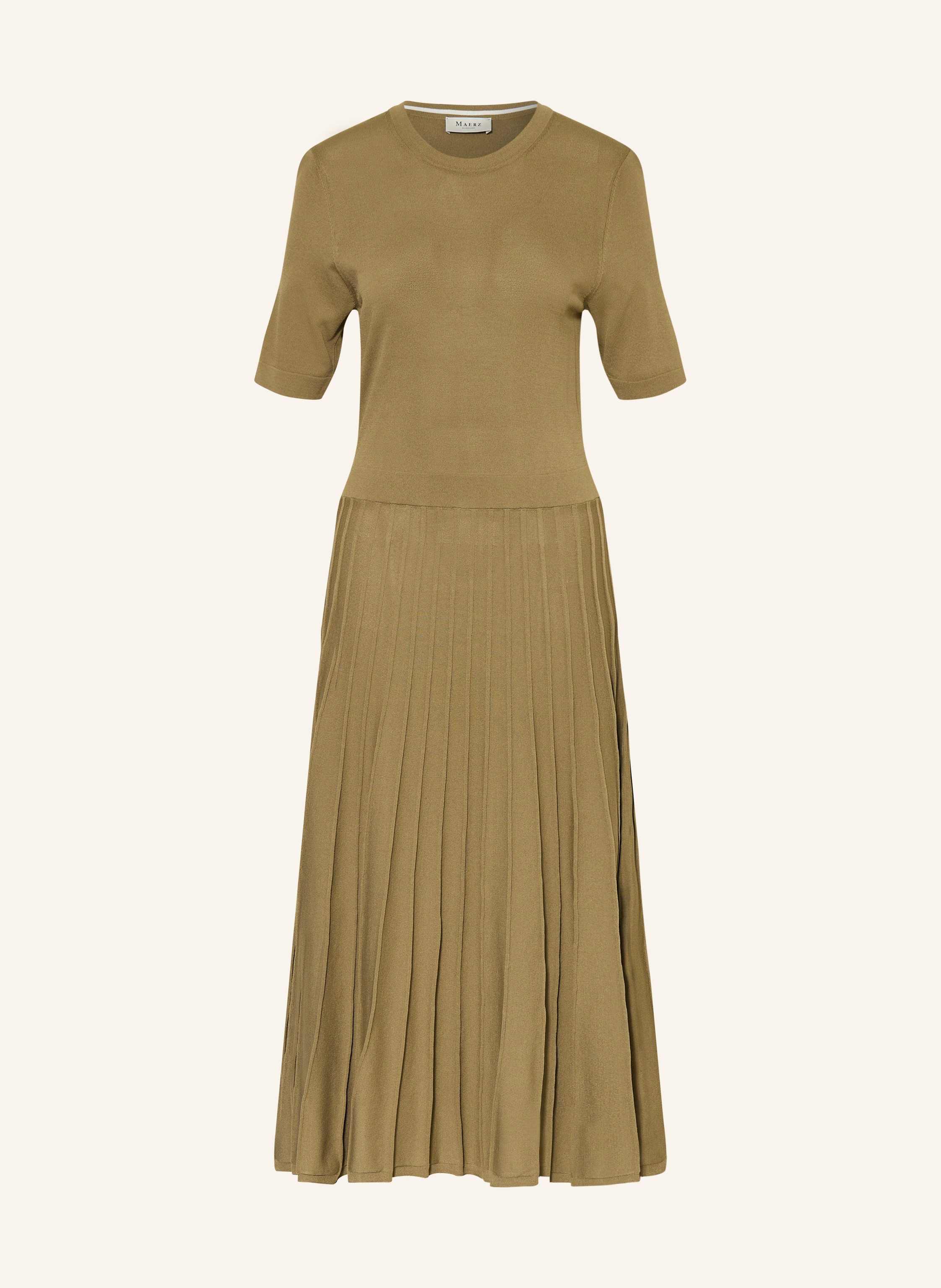 MAERZ MUENCHEN Knit dress in khaki MAERZ MUENCHEN Knit dress in khaki