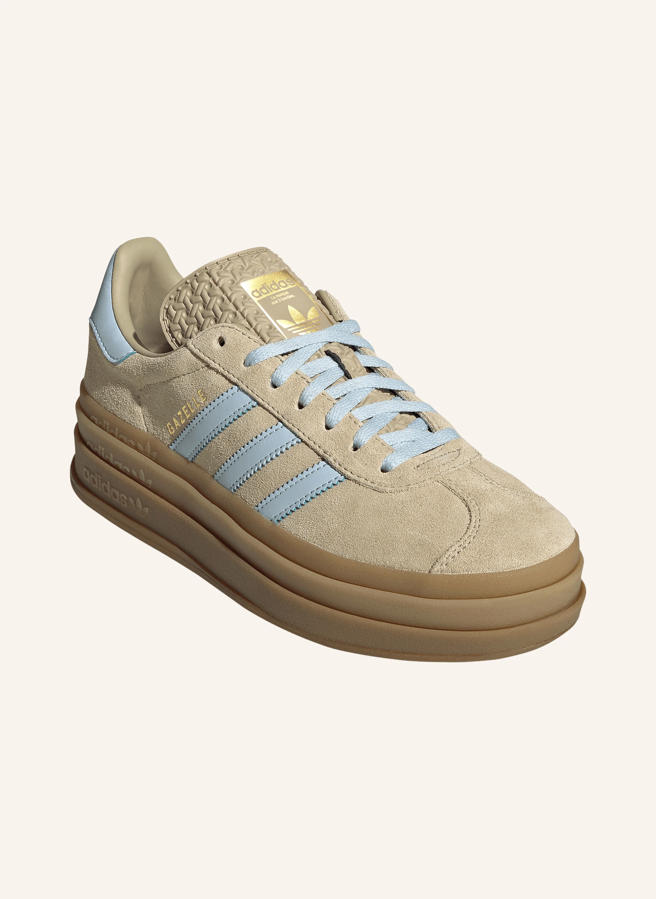 adidas gazelle silver green womens Women's adidas Originals Gazelle Bold Shoes Clear Sky