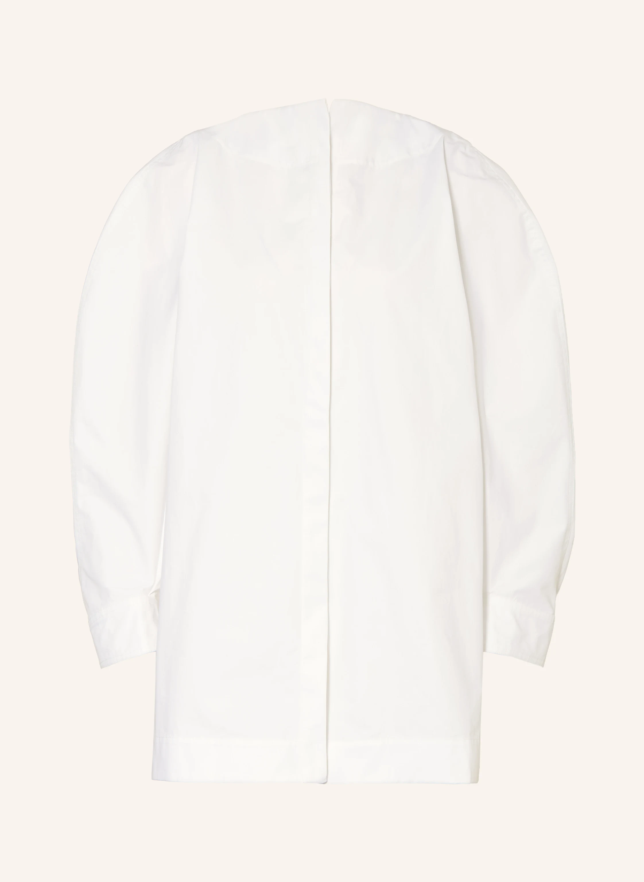 JACQUEMUS LA CHEMISE PITTORE oversized blouse in white