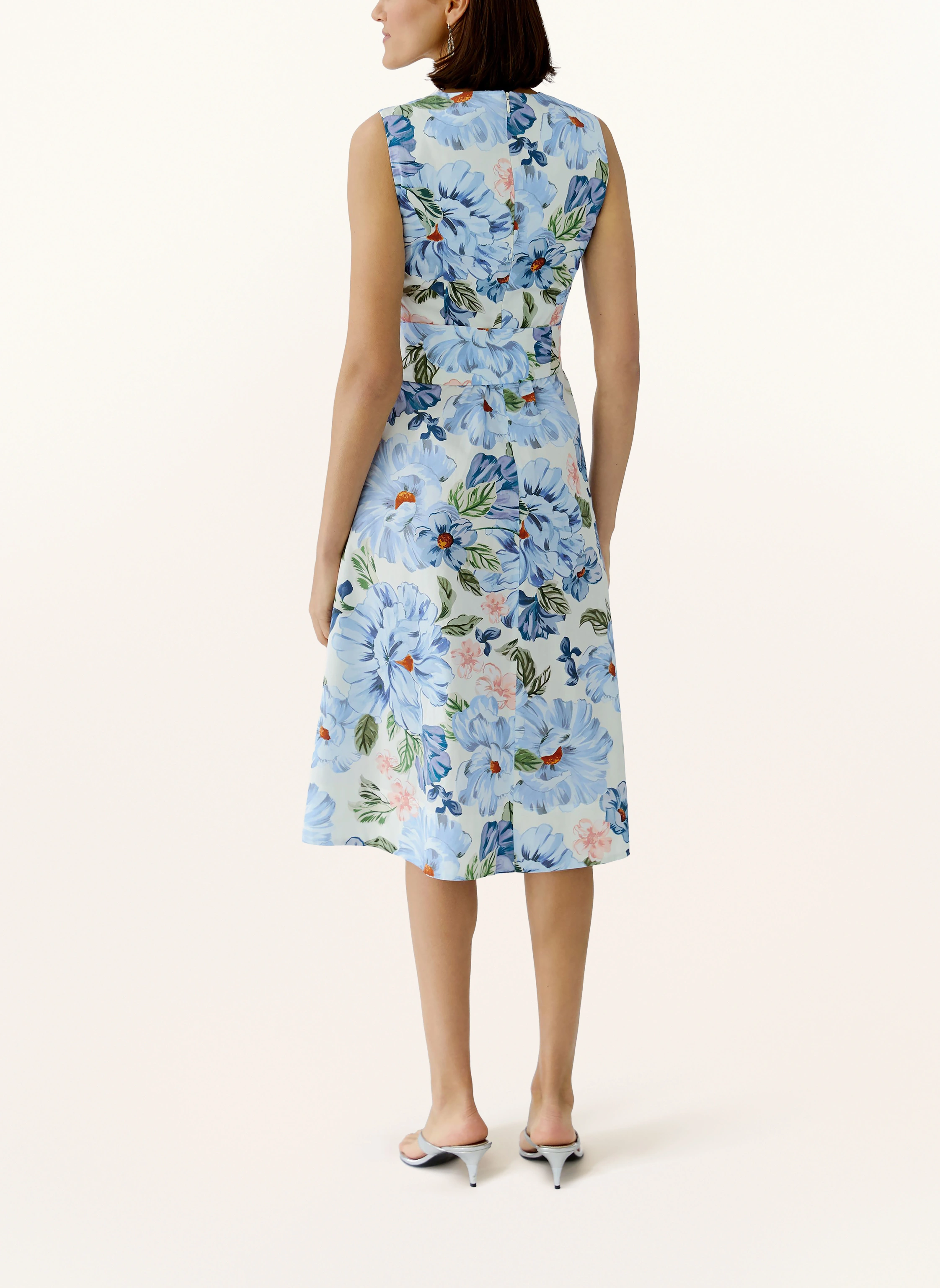 oui Dress: BLUE / LIGHT RED / GREEN