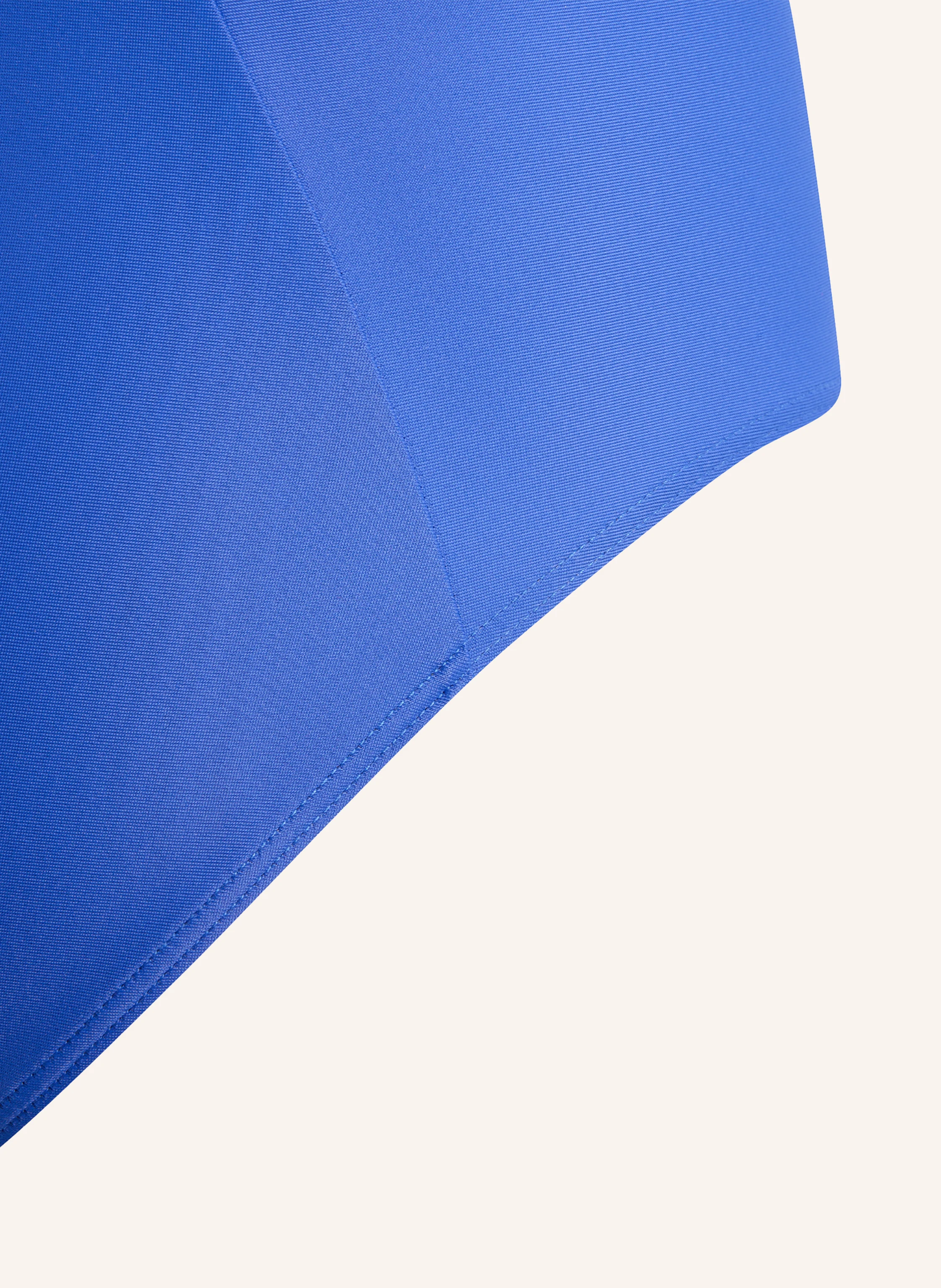 adidas V-Back Swimsuit with Cut-Out: BLUE