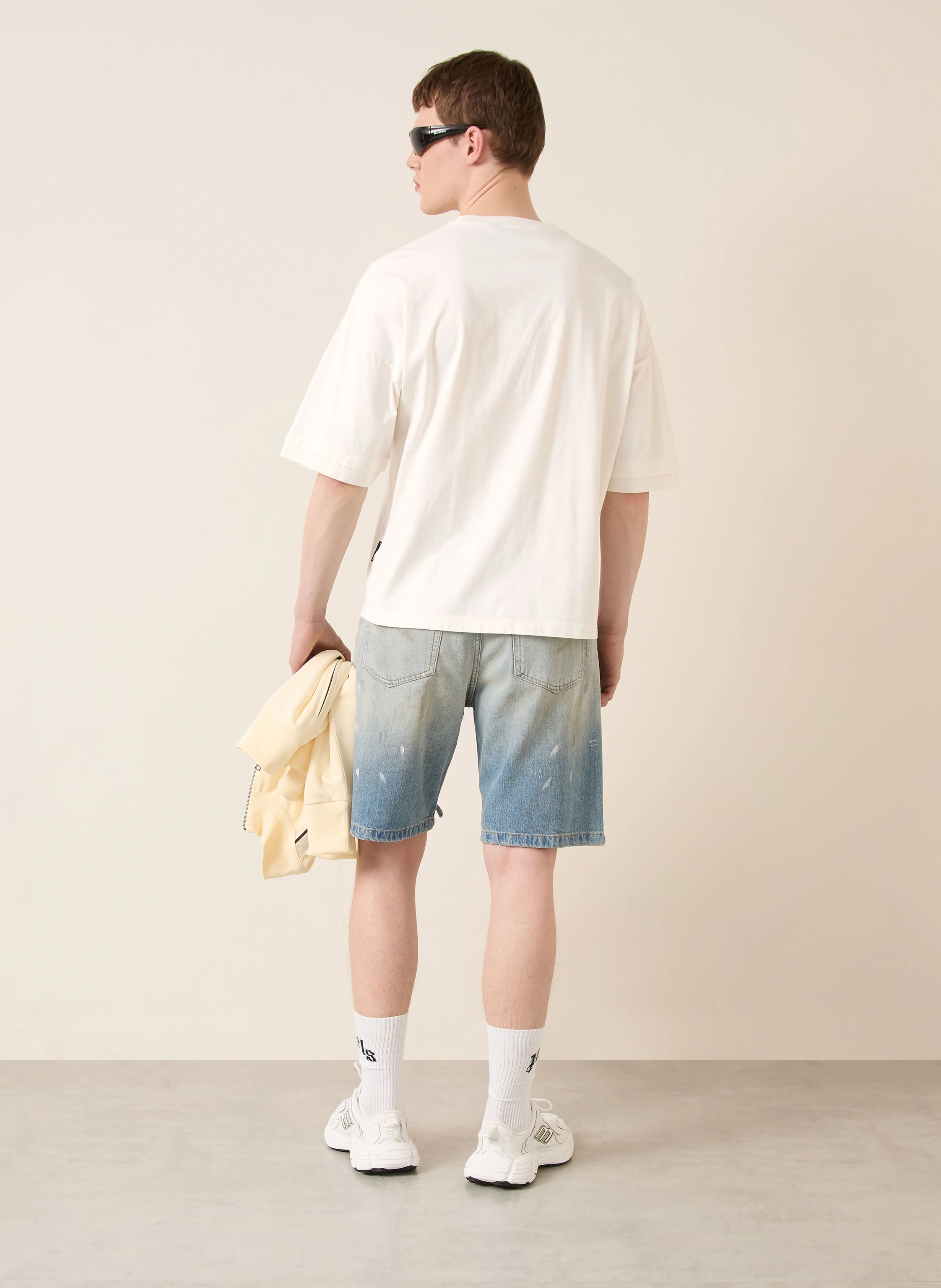 Palm Angels T-shirt: ECRU