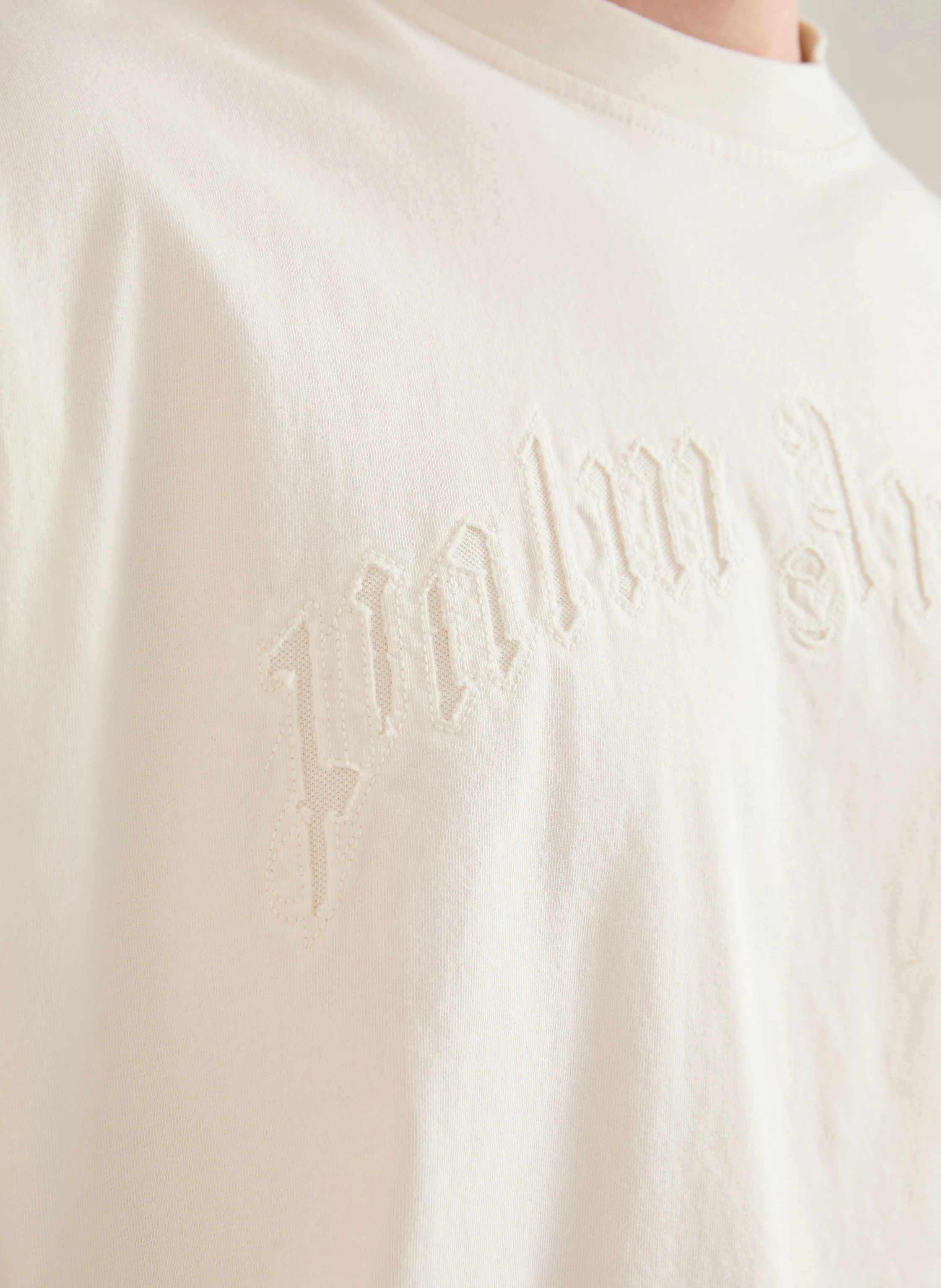 Palm Angels T-shirt: ECRU
